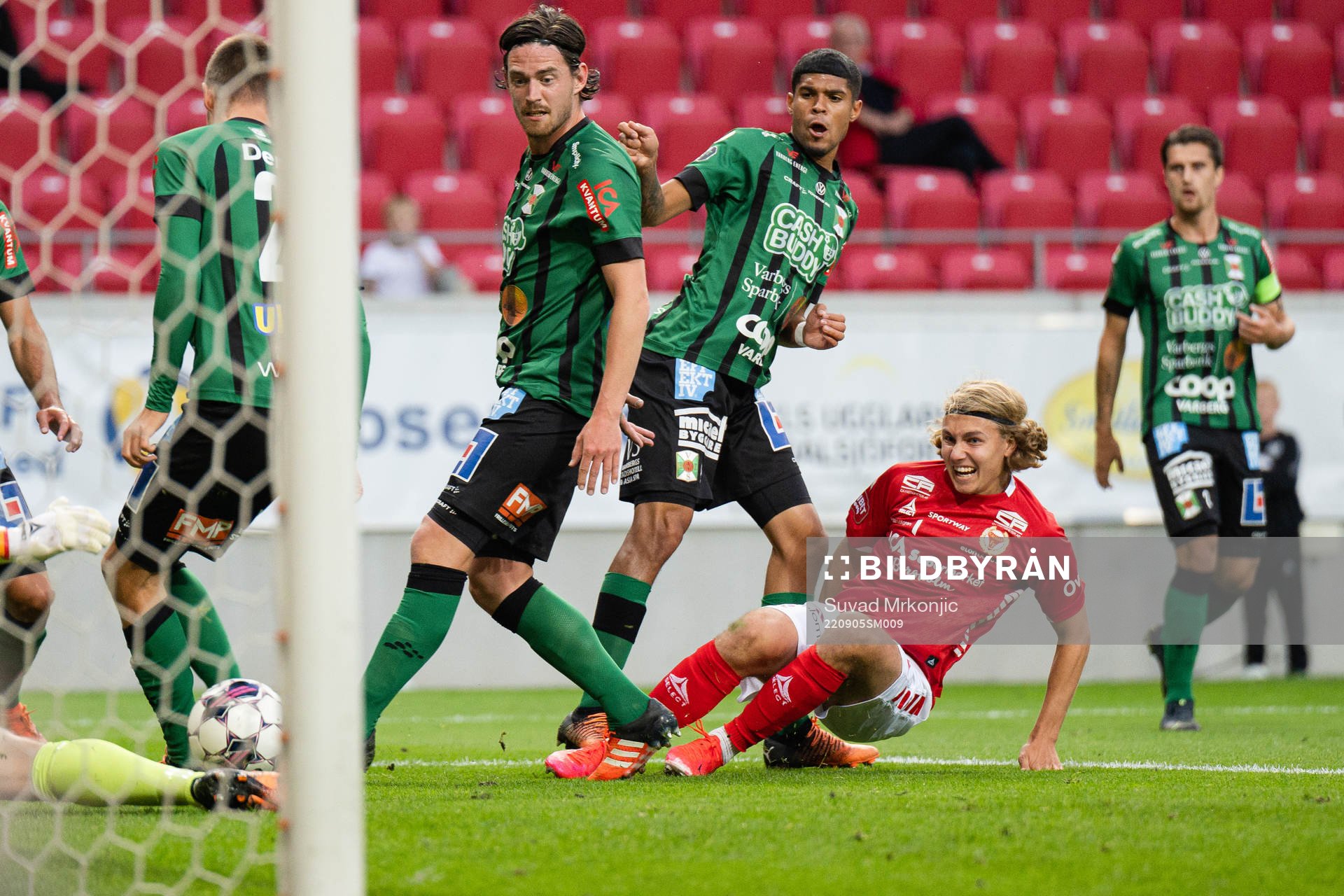 Kalmars Sebastian Nanasi gör 1-0