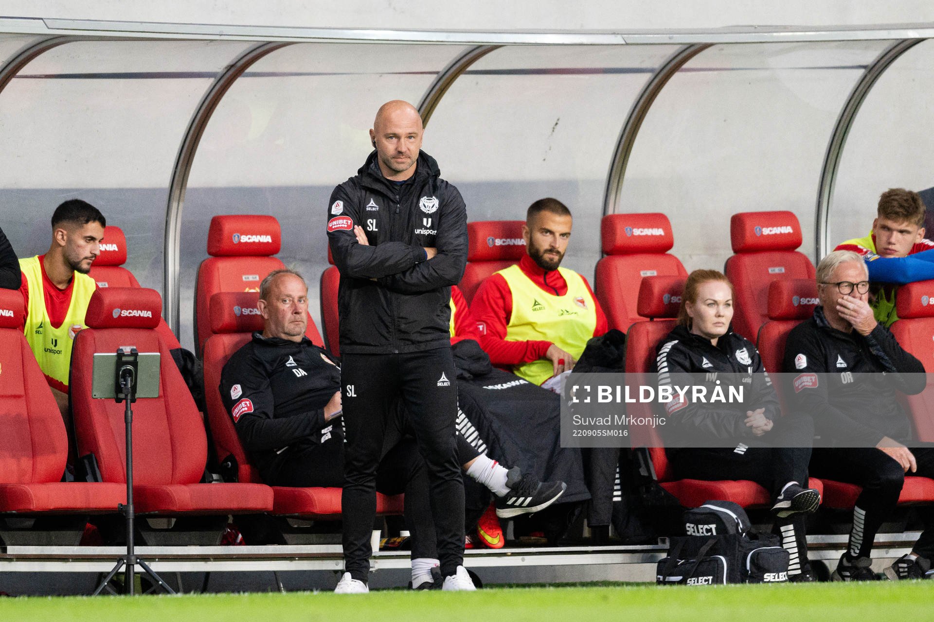 Kalmars assisterande tränare Stefan Larsson