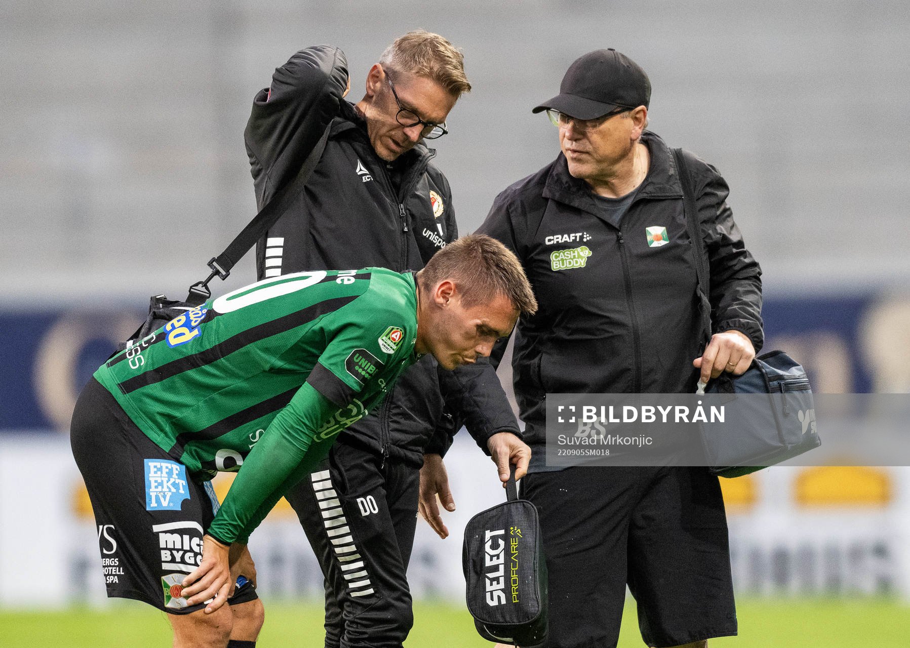 Varbergs Tobias Carlsson utbytt