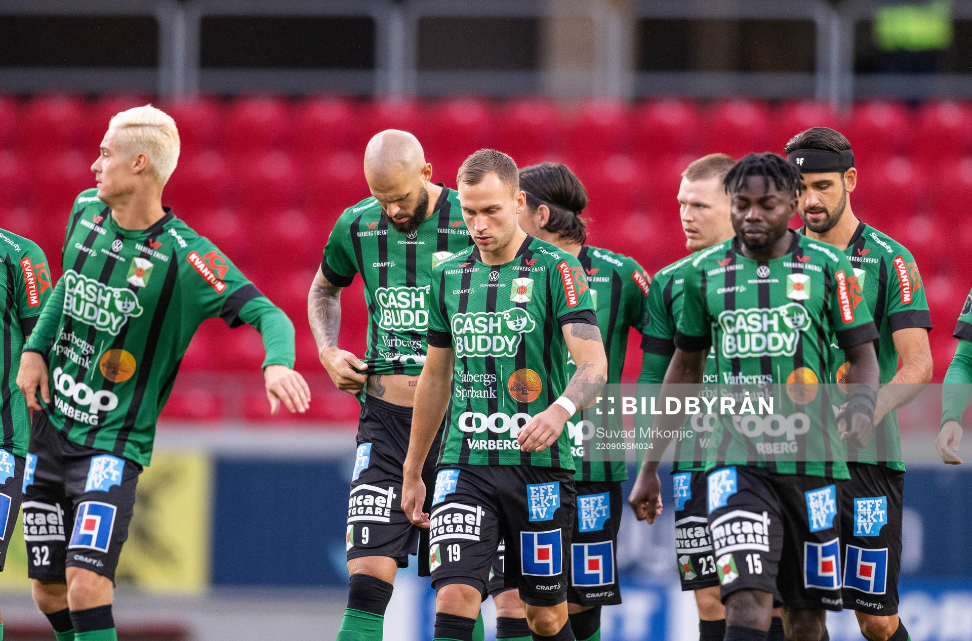Varbergs spelare deppar