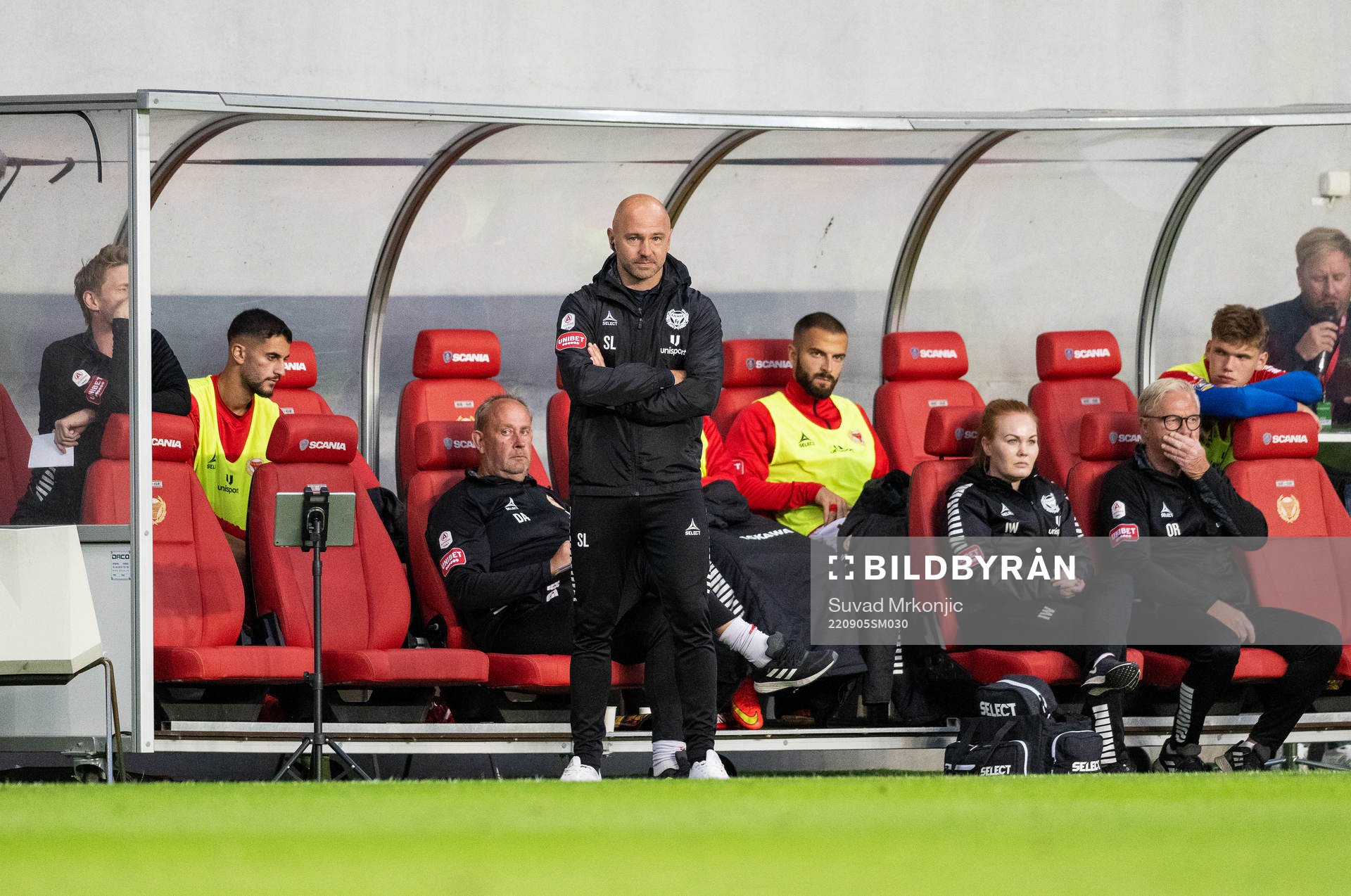 Kalmars assisterande tränare Stefan Larsson