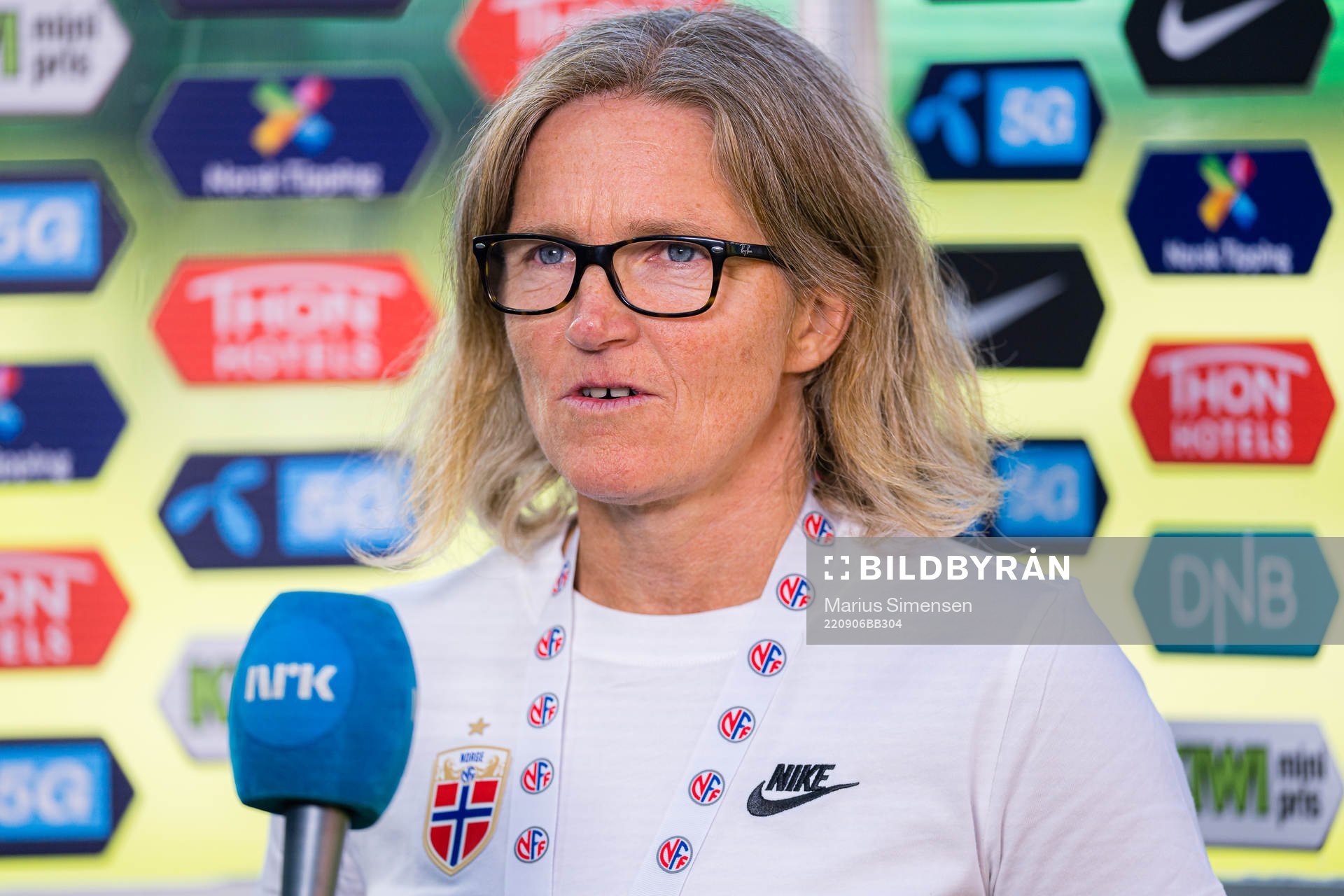 Hege Riise, head coach of Norway