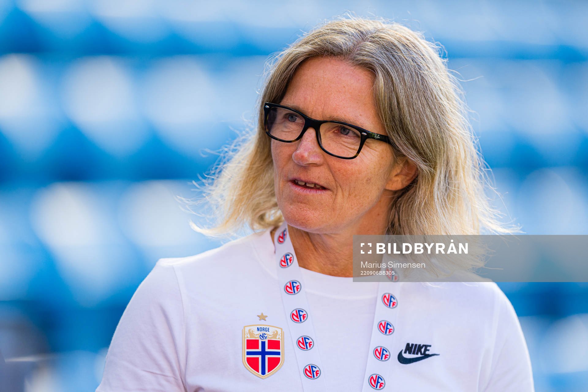 Hege Riise, head coach of Norway
