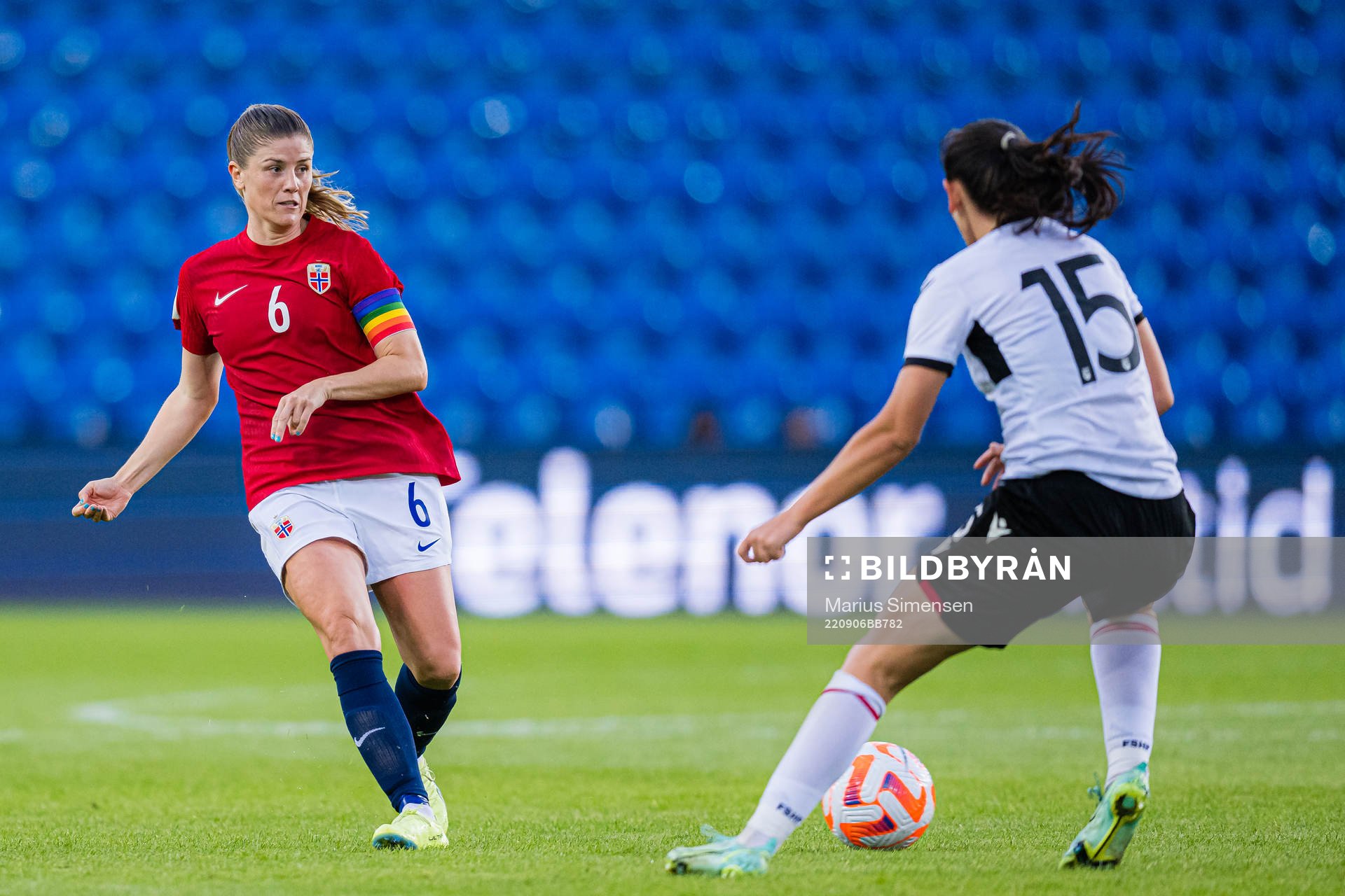 XXX during FIFA Women's World Cup Qualifier football match