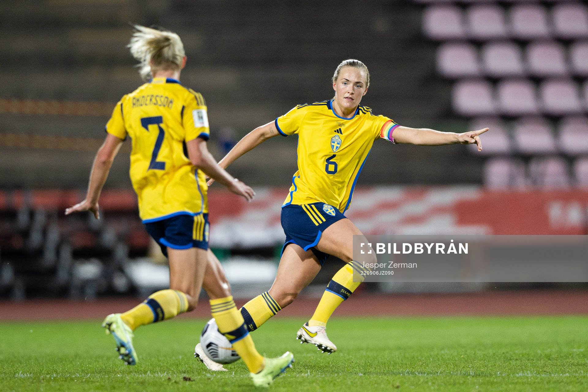 Magdalena Eriksson of Sweden