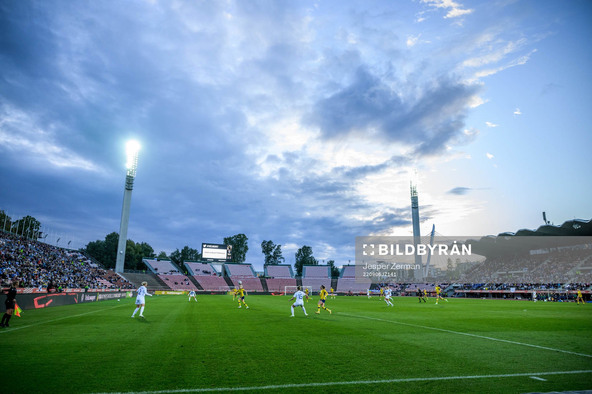 General view of Tampere Stadium