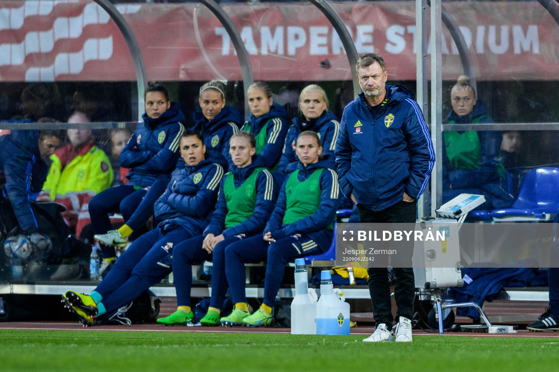 Peter Gerhardsson, head coach of Sweden