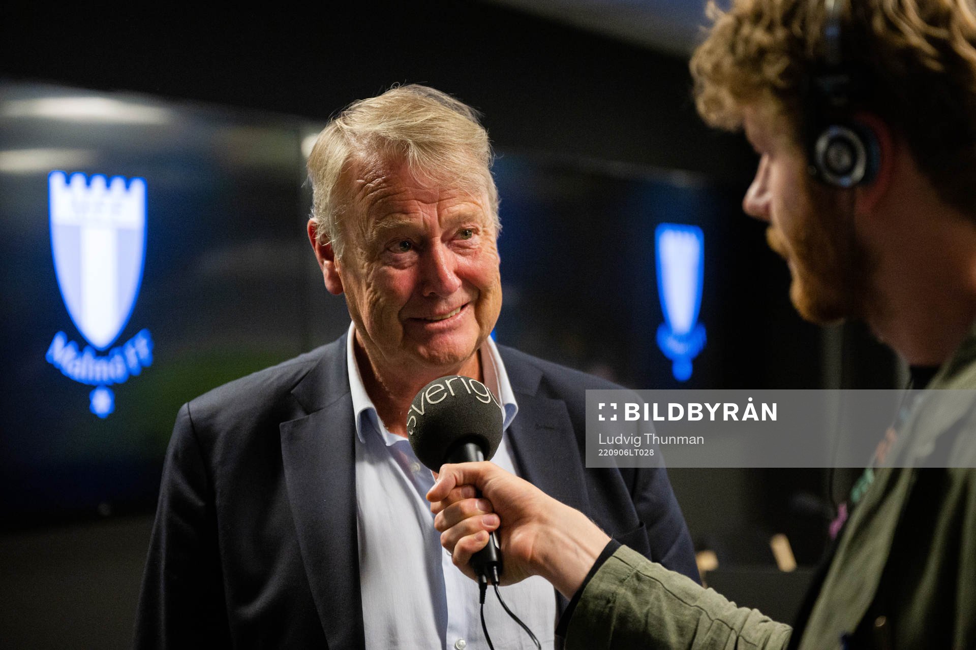 Åge Hareide presenteras som ny tränare under en presskonferens med Malmö FF den 6 september 2022 i Malmö. 