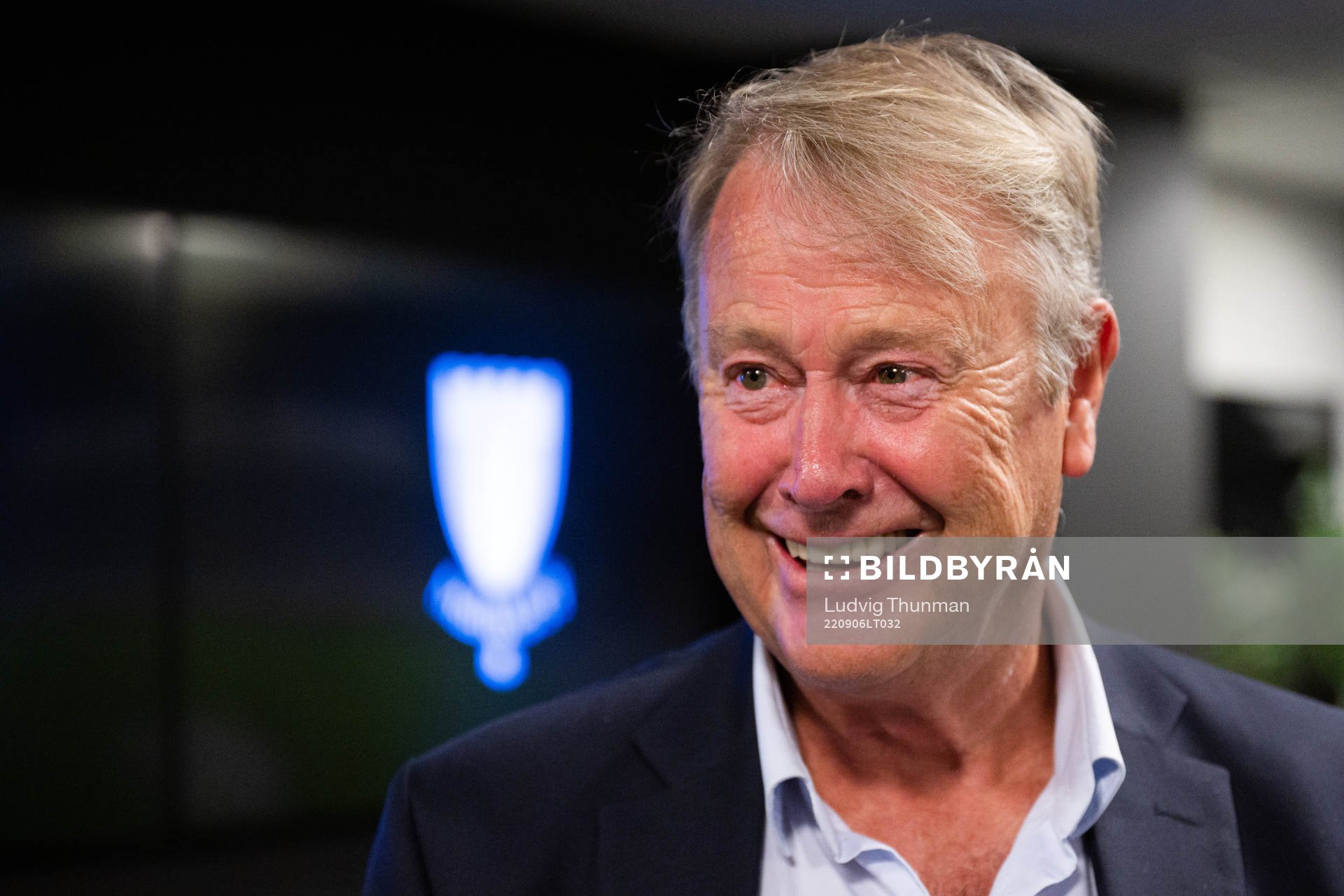Åge Hareide presenteras som ny tränare under en presskonferens med Malmö FF den 6 september 2022 i Malmö. 