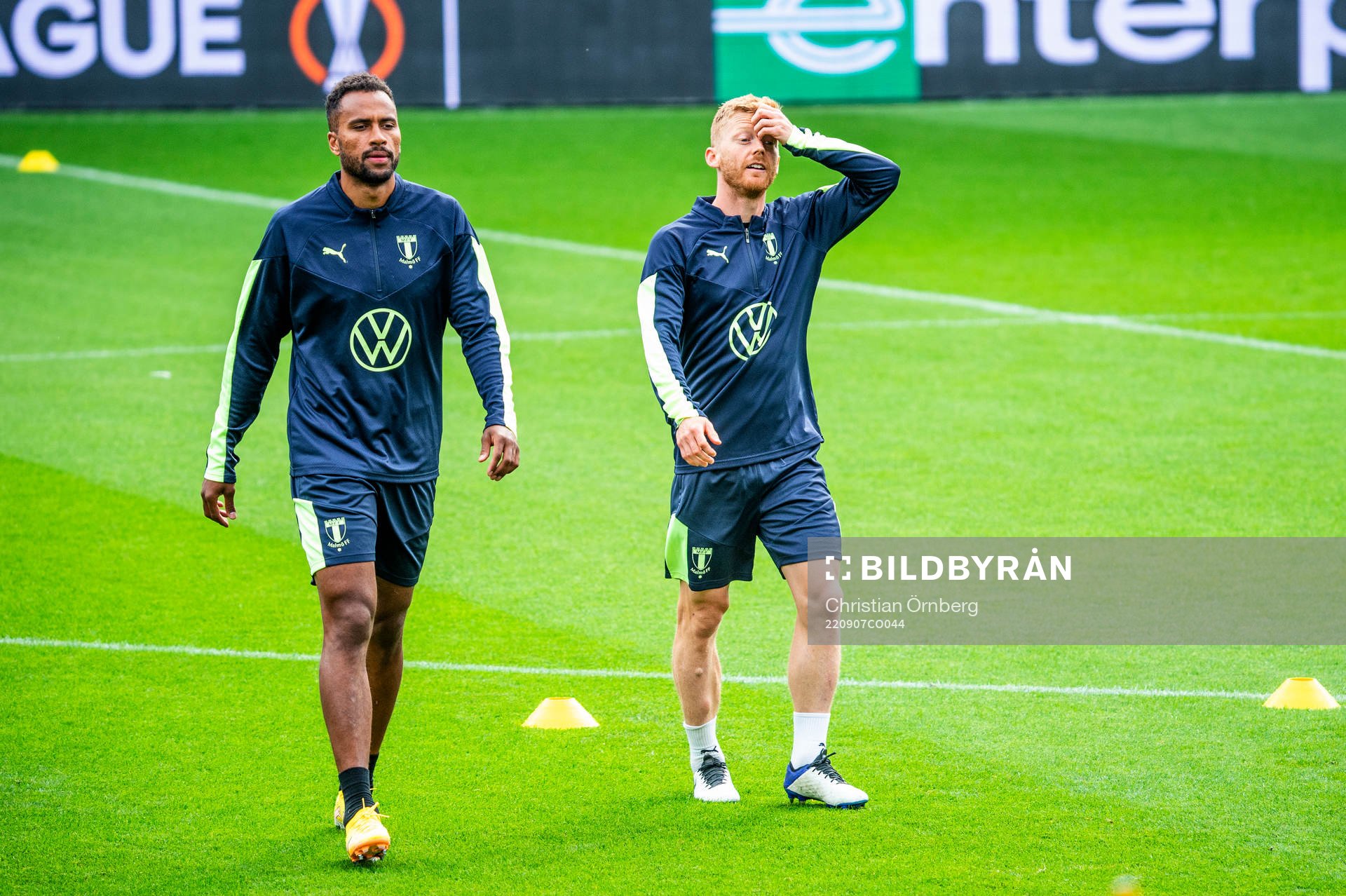 Isaac Kiese Thelin and Anders Christiansen