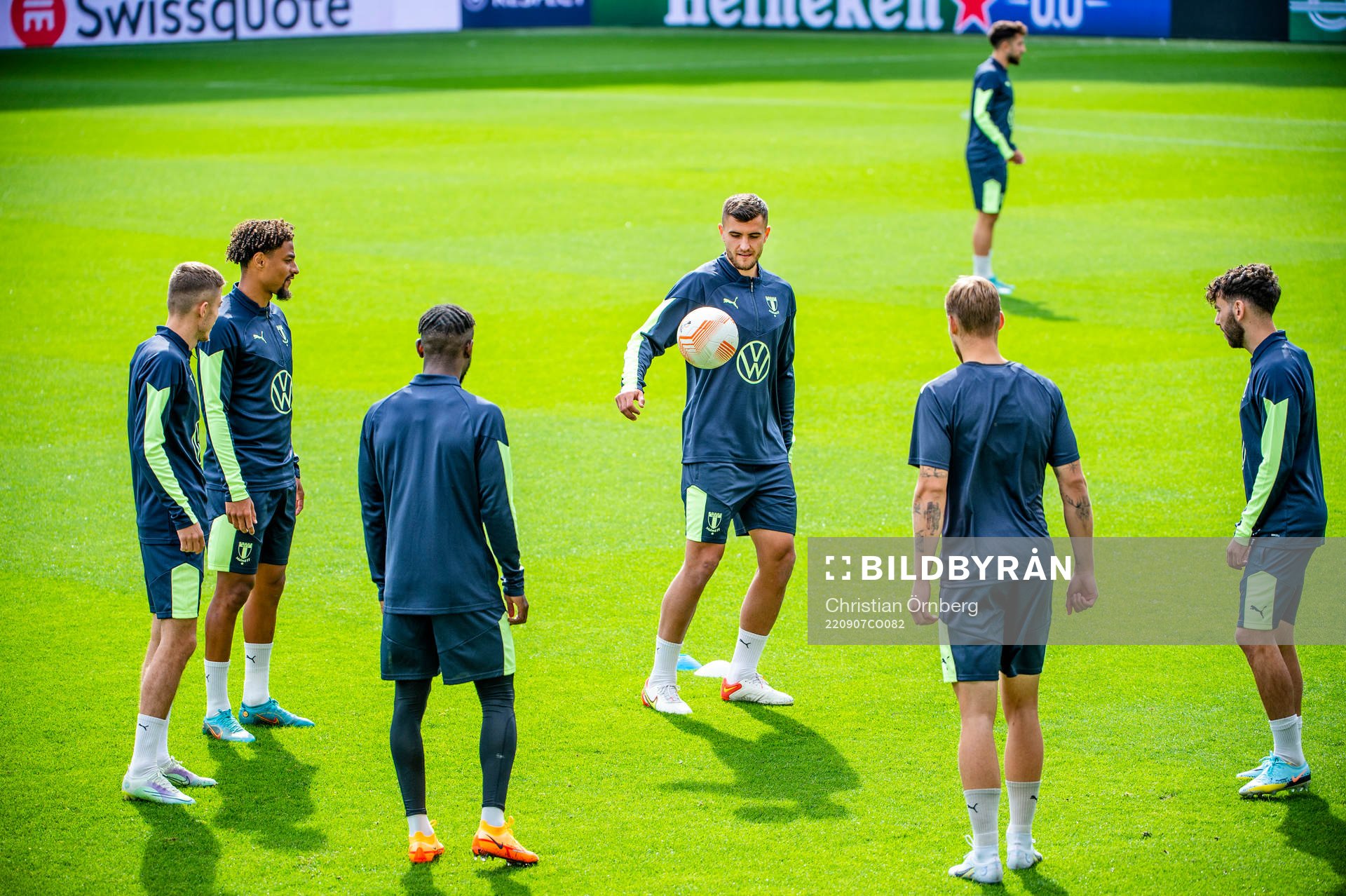 Matej Chalus and the players