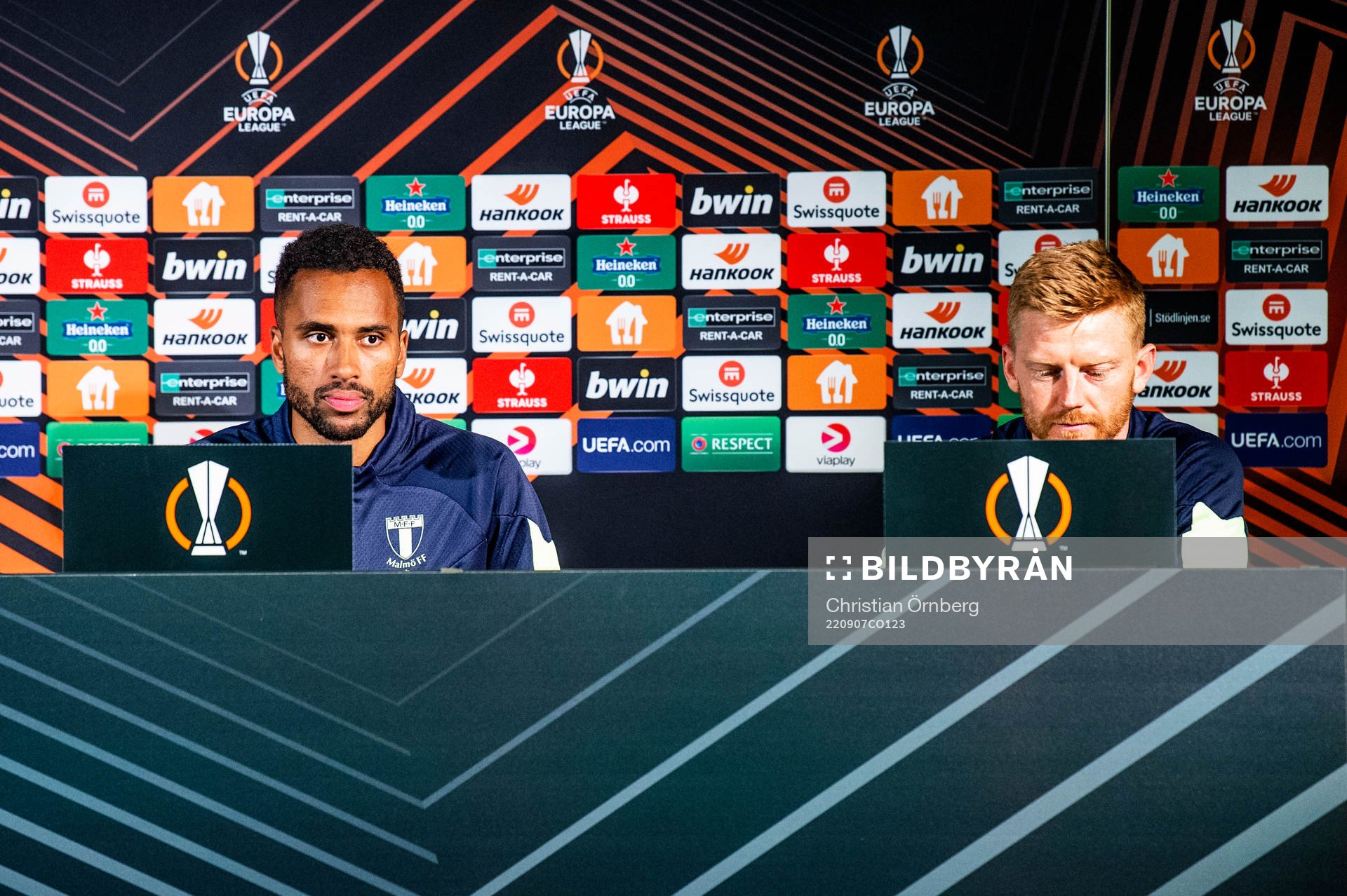 Isaac Kiese Thelin and Anders Christiansen