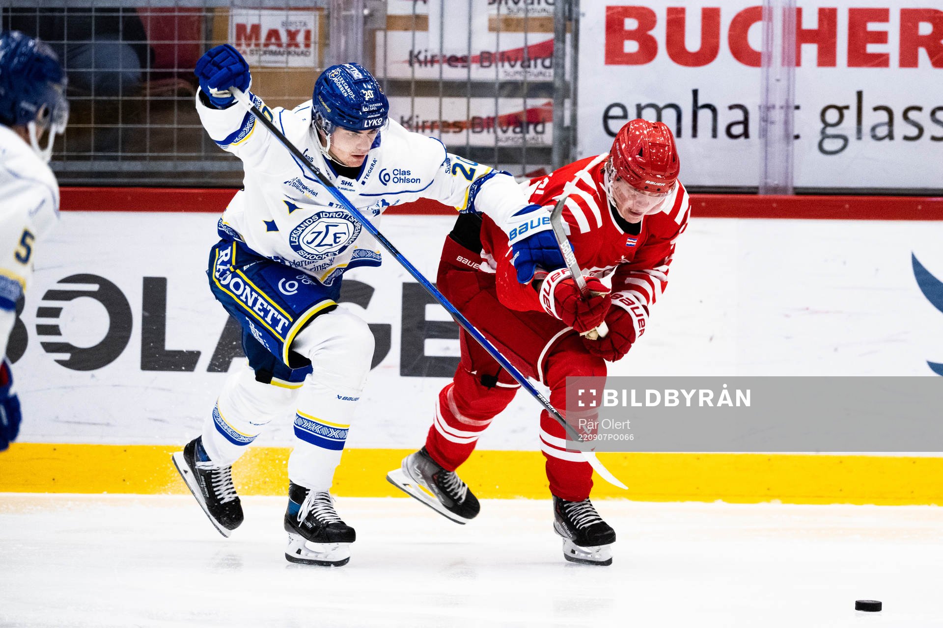 Leksands Lian Bichsel och Timrås Erik Walli Walterholm