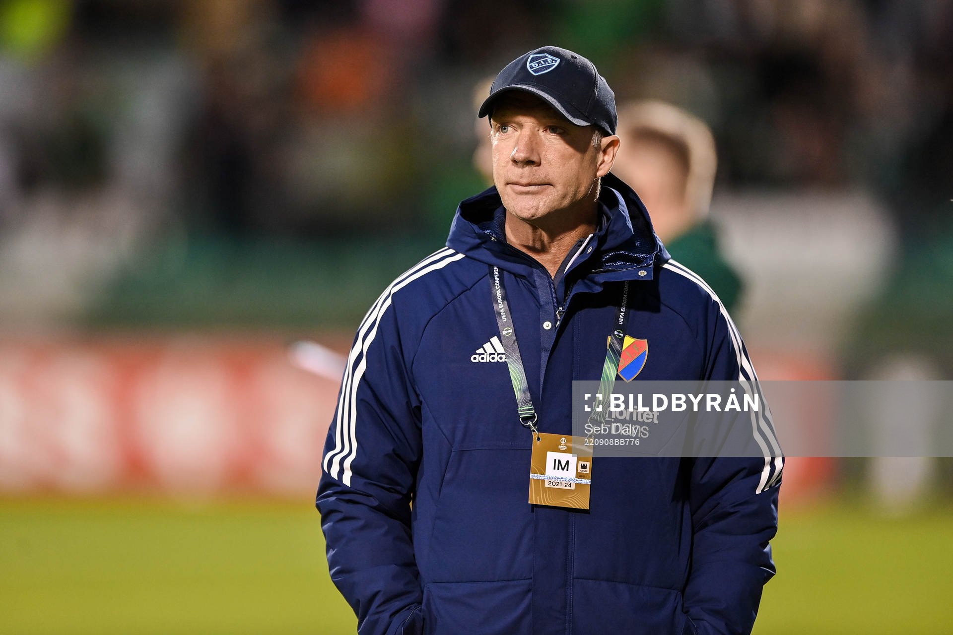 Head coach Kim Bergstrand of Djurgården