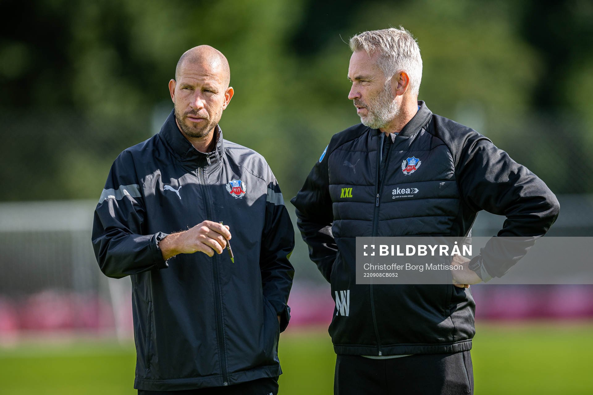 Tränare Mattias Lindström och Idrottspsykologisk