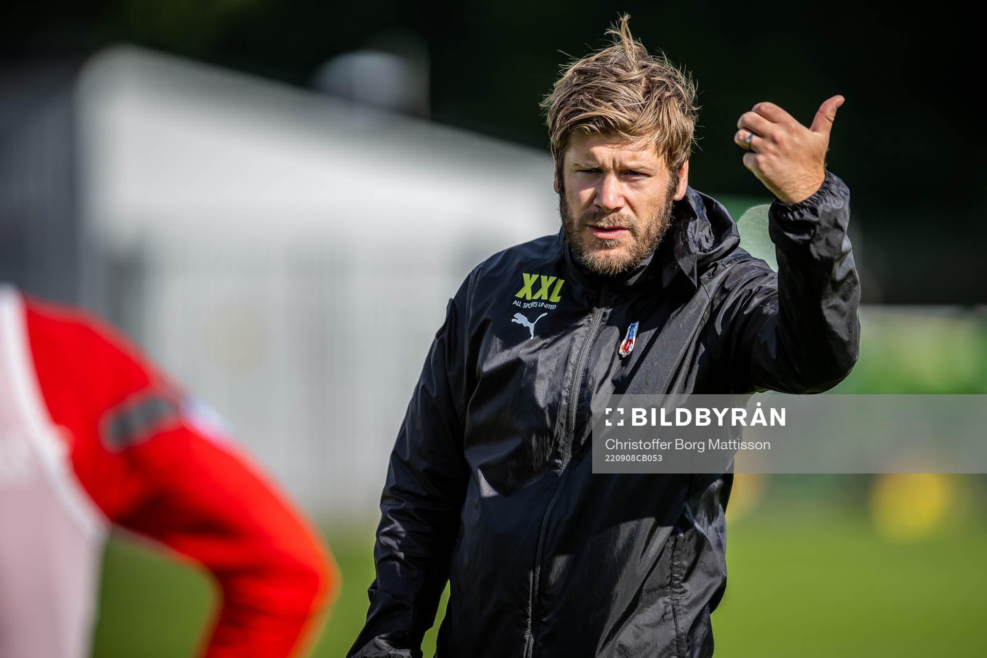 Assisterande tränare Max Lindén