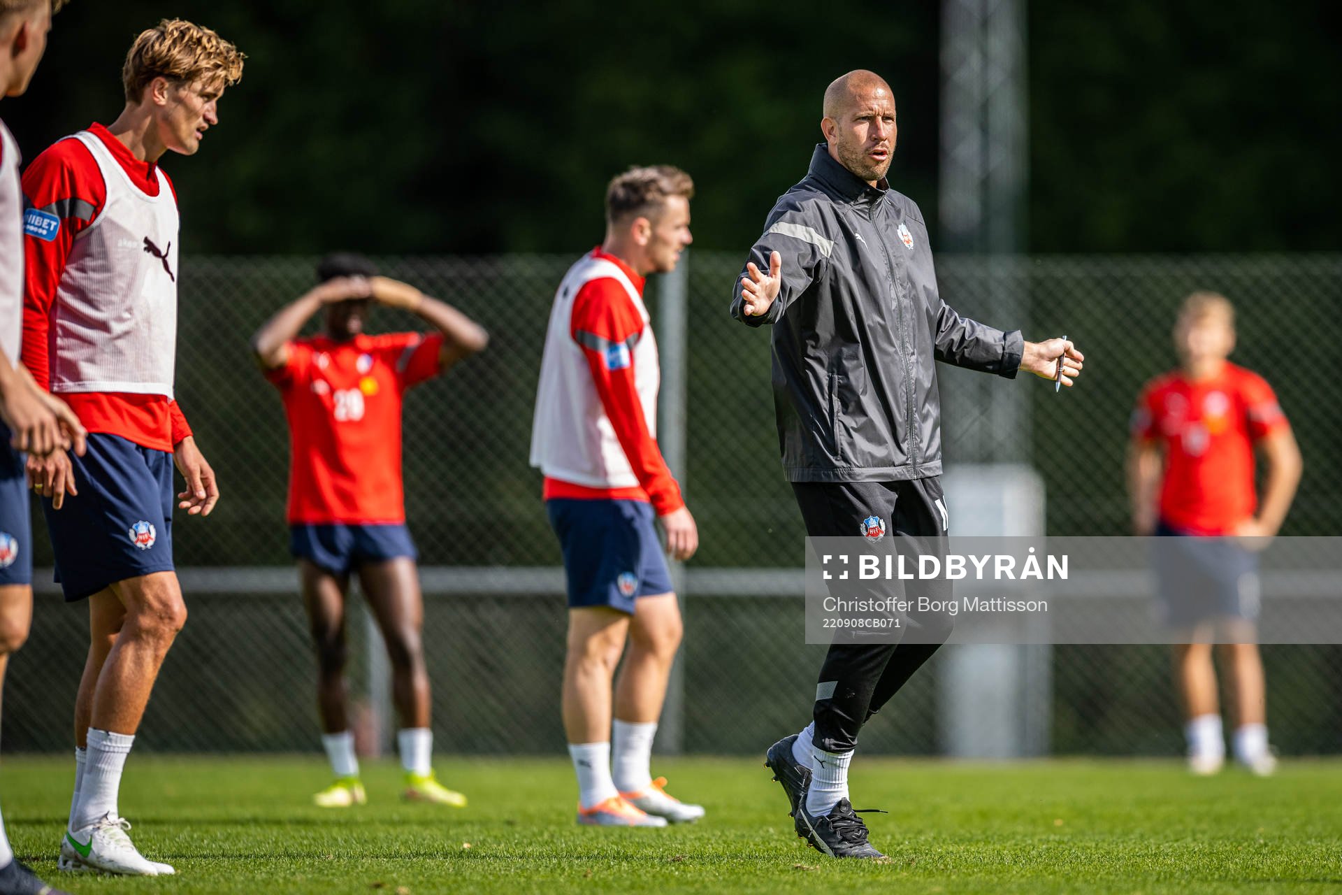 Tränare Mattias Lindström