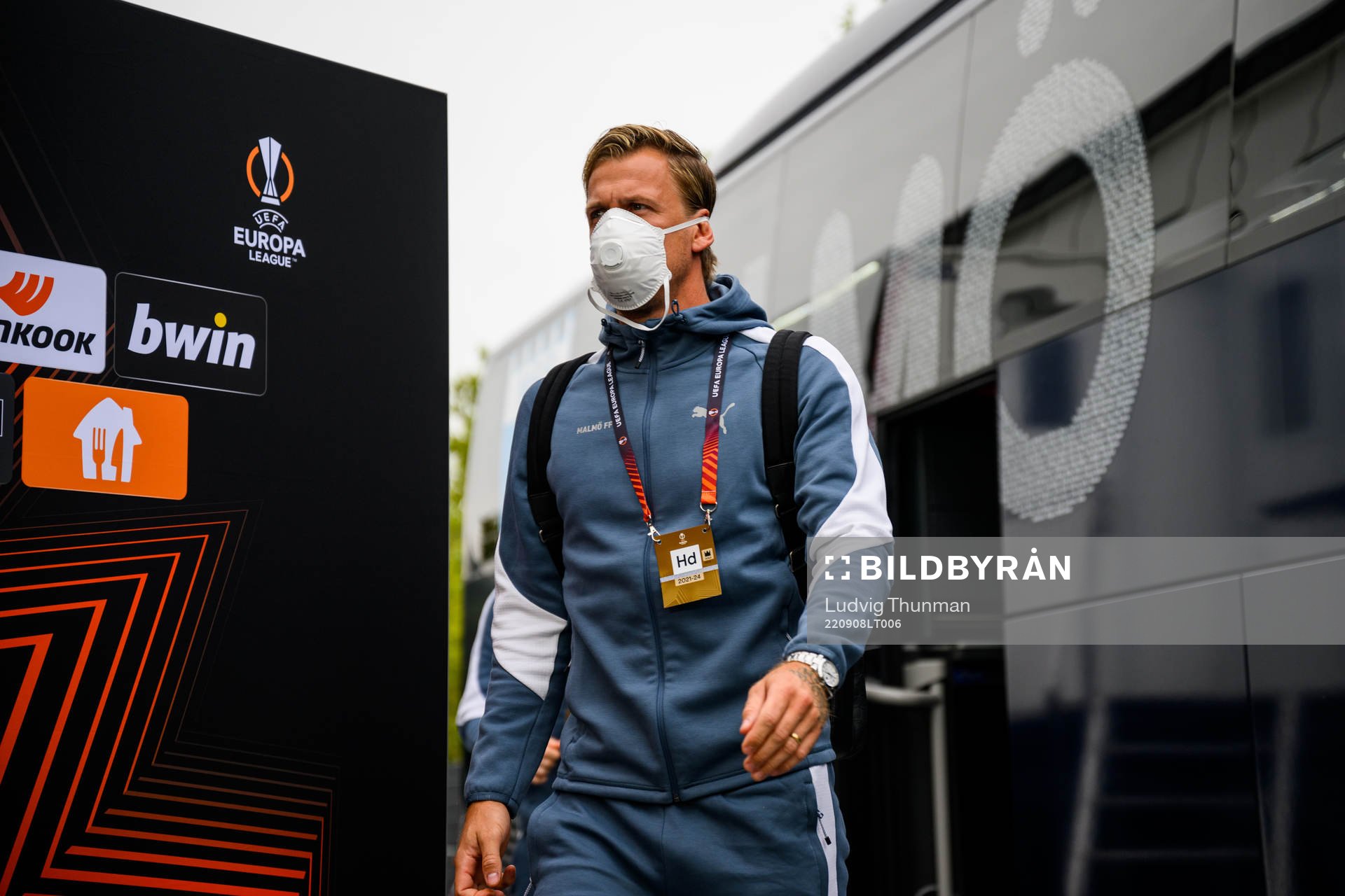 Goalkeeper Johan Dahlin