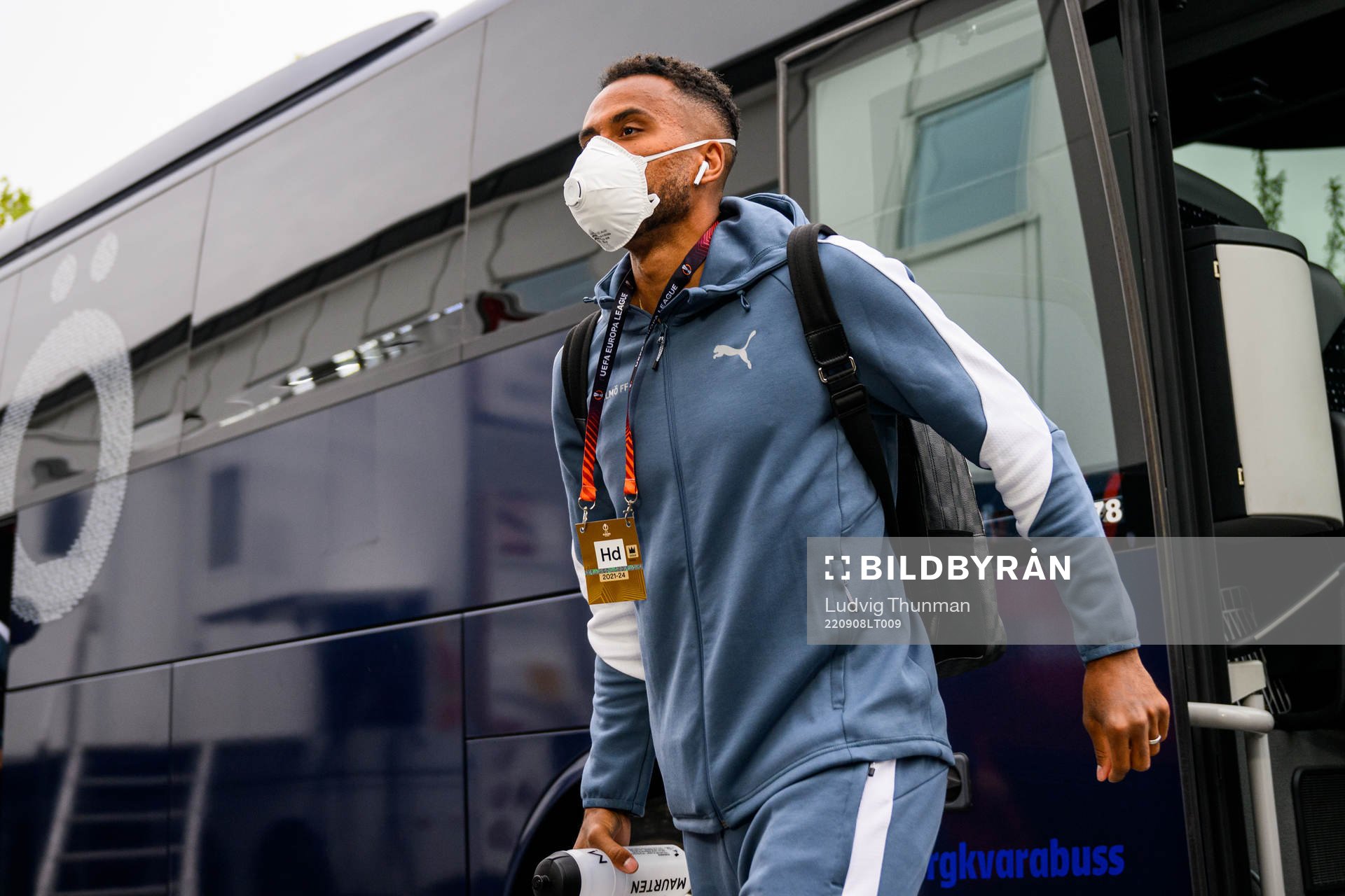 Isaac Kiese Thelin of Malmö FF arrives
