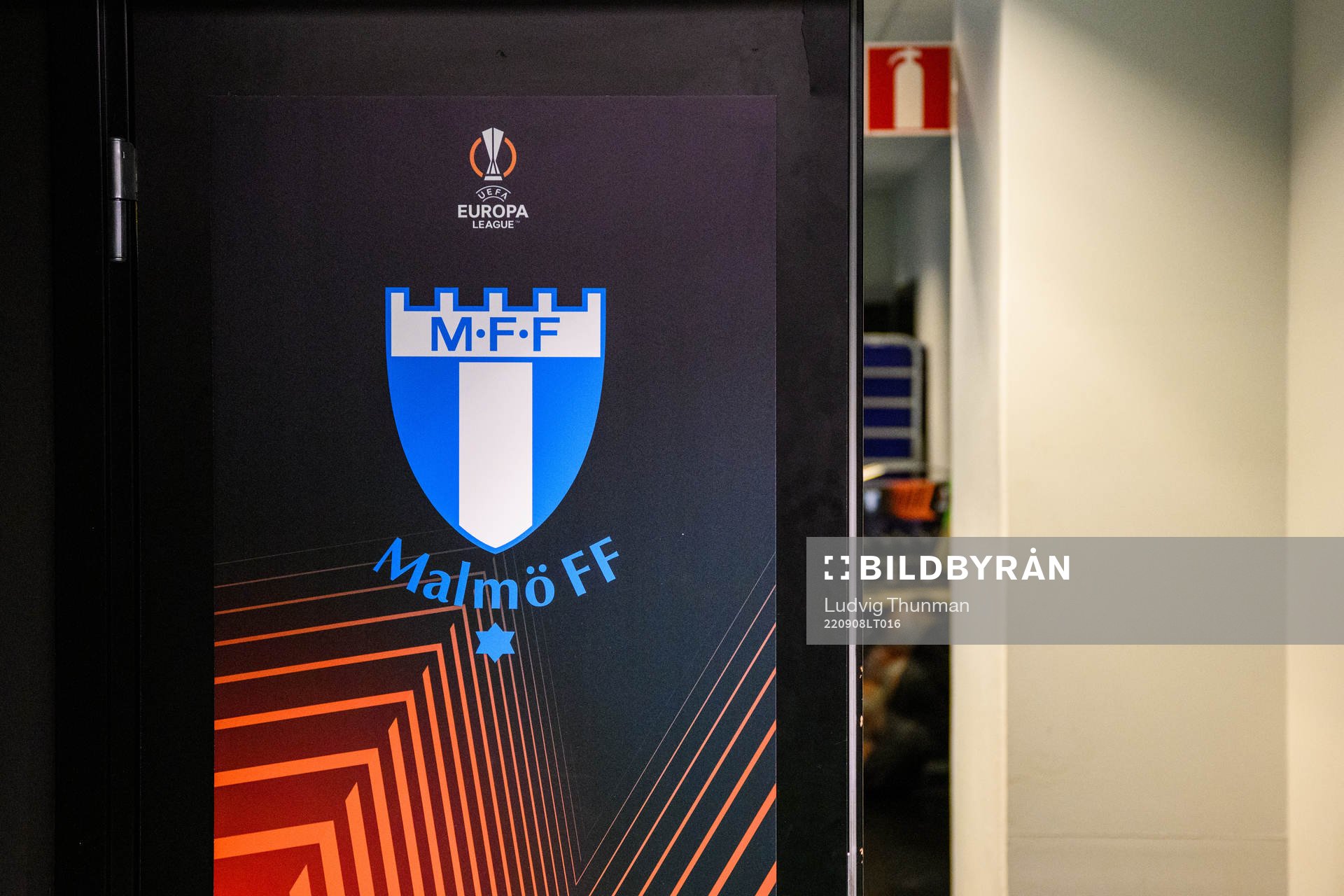 Logo for the UEFA Europa League and Malmö FF