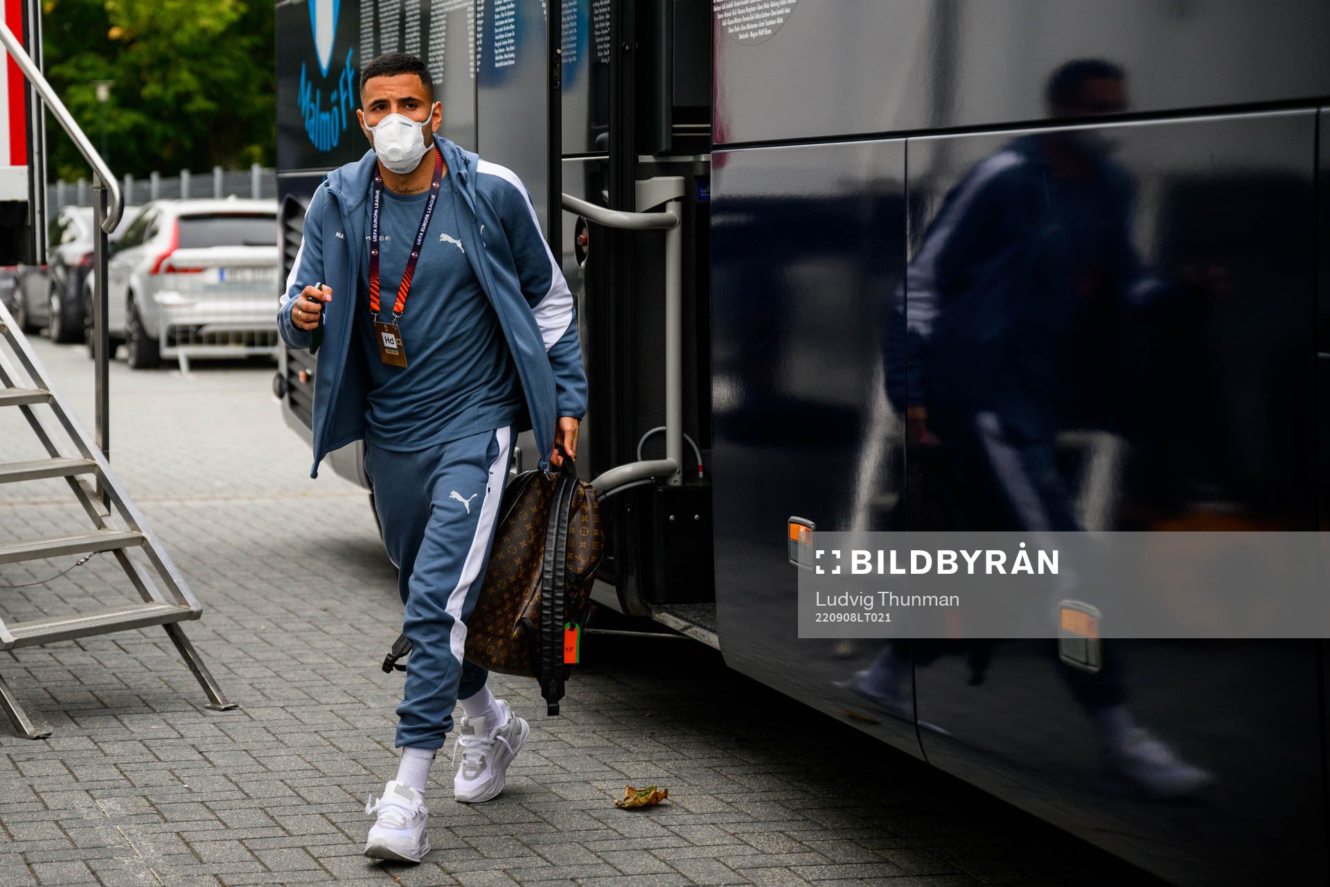 Sergio Pena of Malmö FF arrives