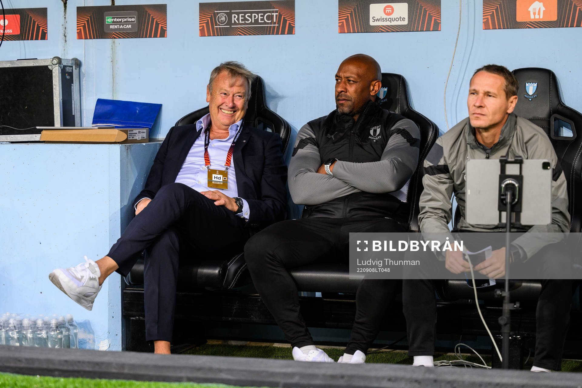 Head coach Åge Hareide of Malmö FF