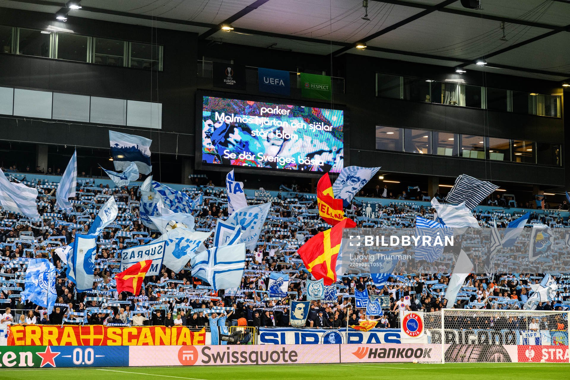 Supporters of Malmö FF