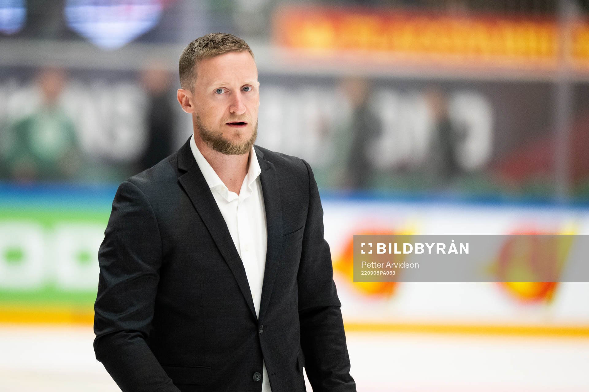 Assistant coach David Printz of Rögle
