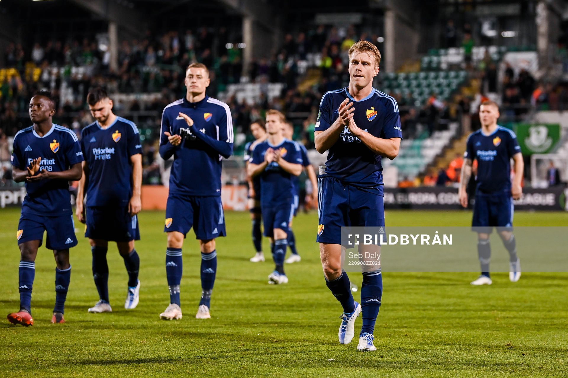 Rasmus Schuller of Djurgården looks dejected