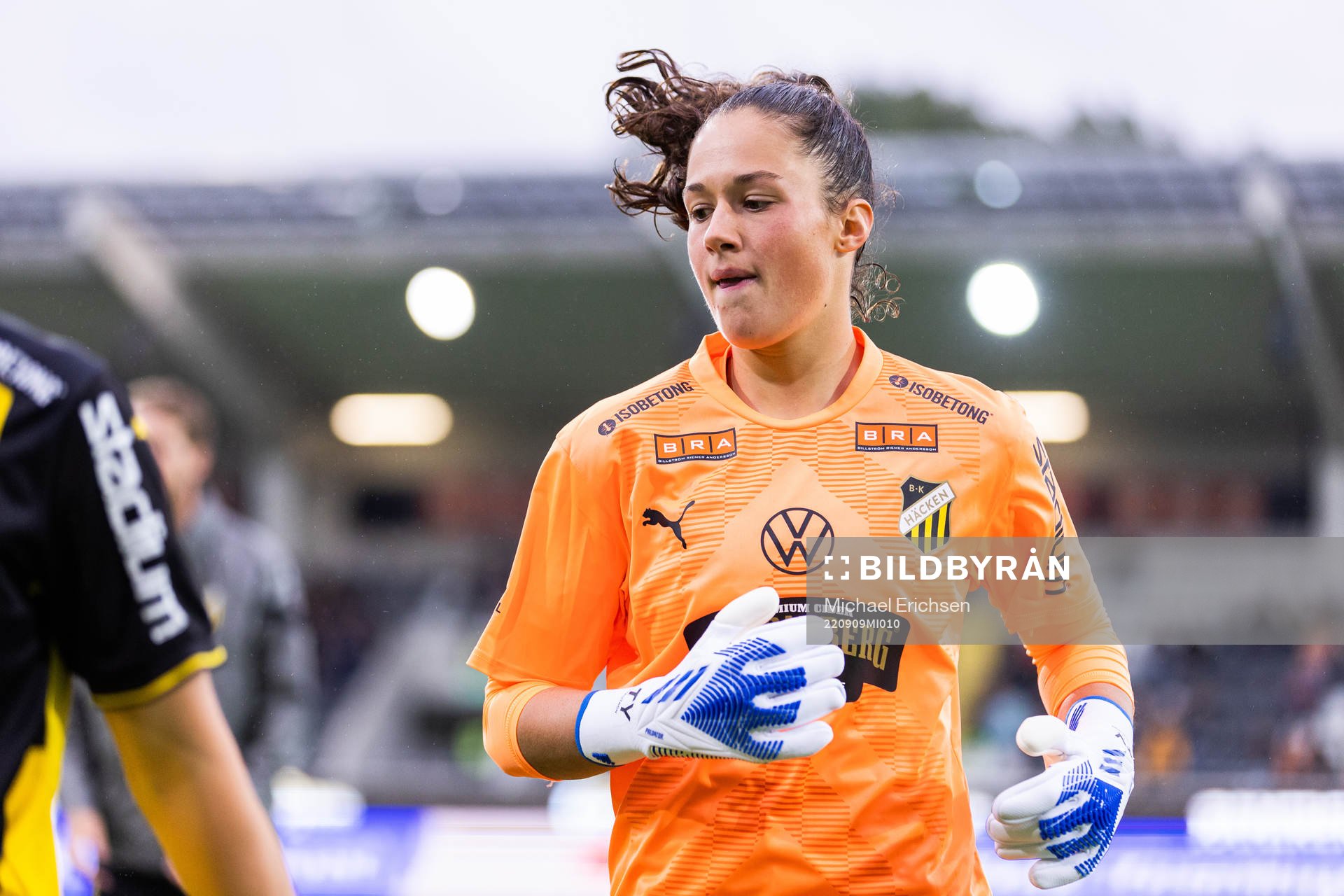 Häckens målvakt Livia Peng