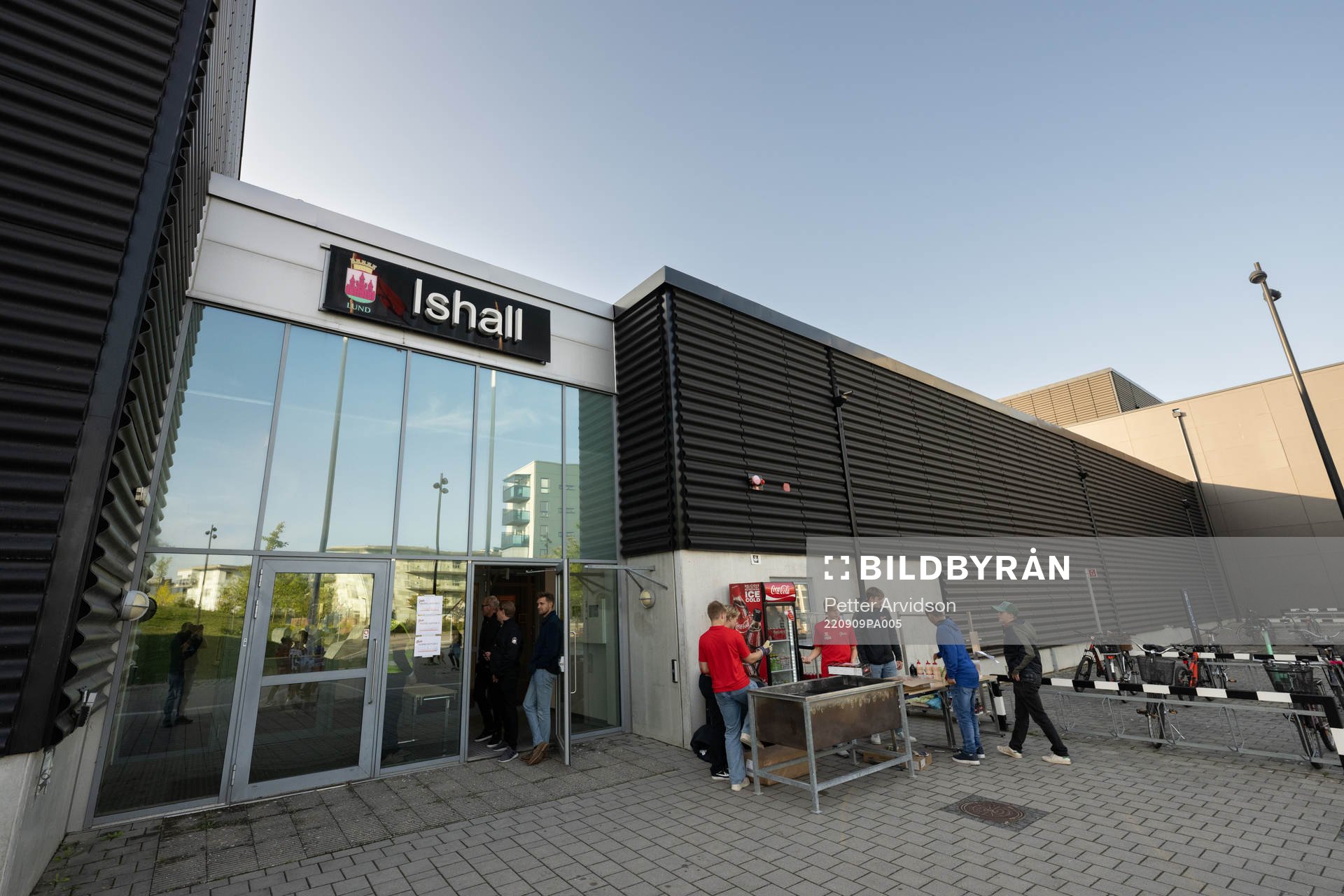 Exteriör Lund ishall