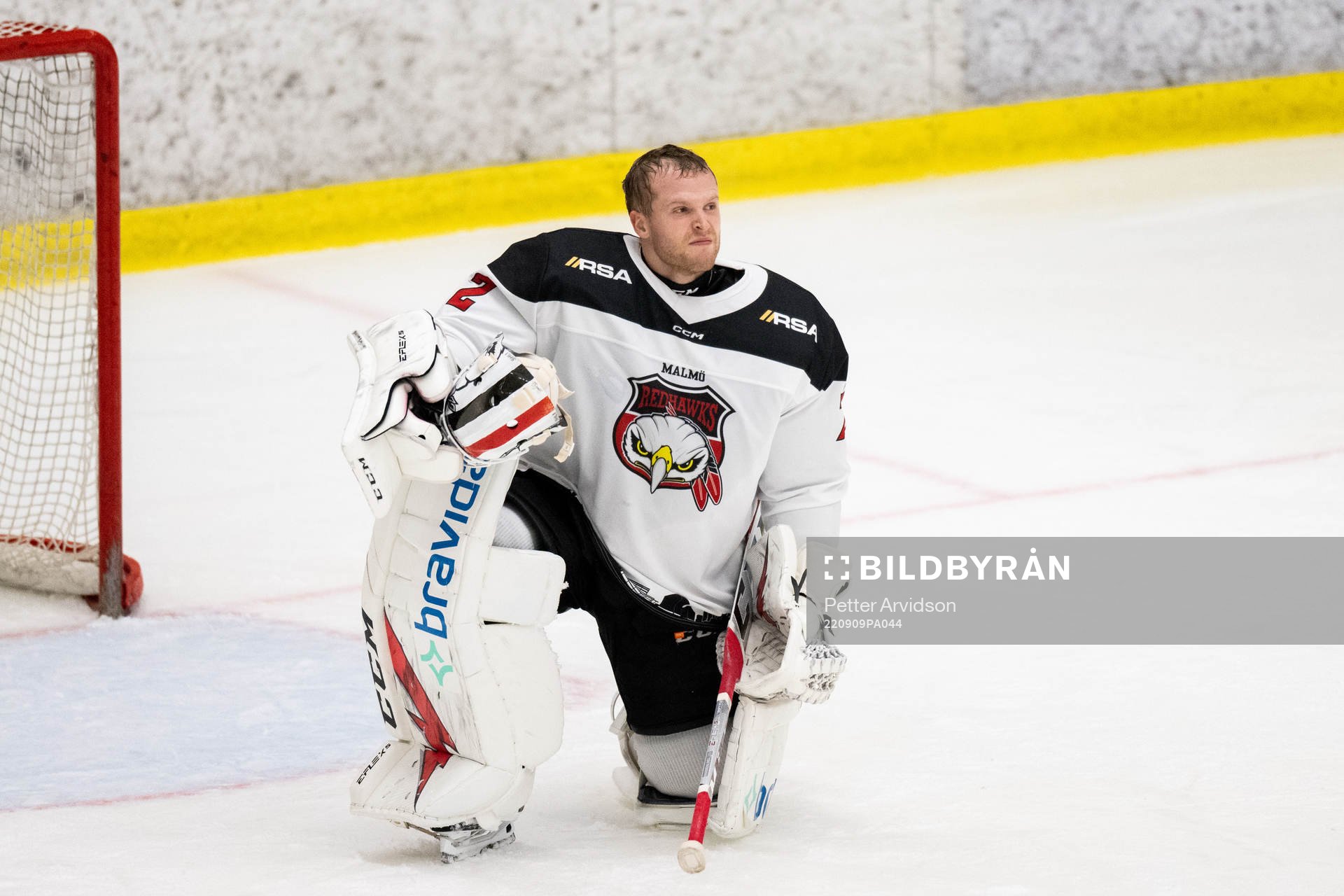 Malmö Redhawks målvakt Daniel Marmenlind