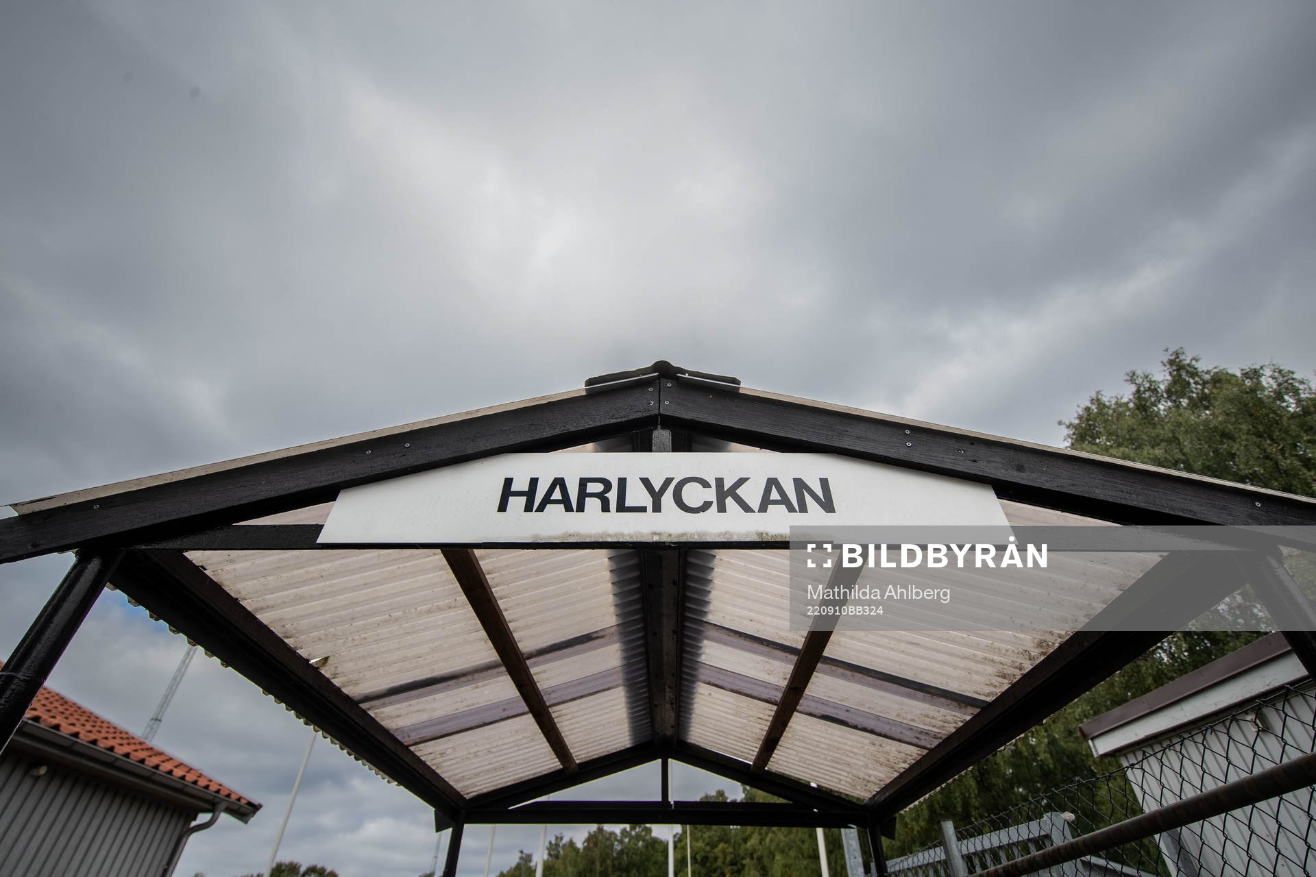 Exteriör av Harlyckan IP