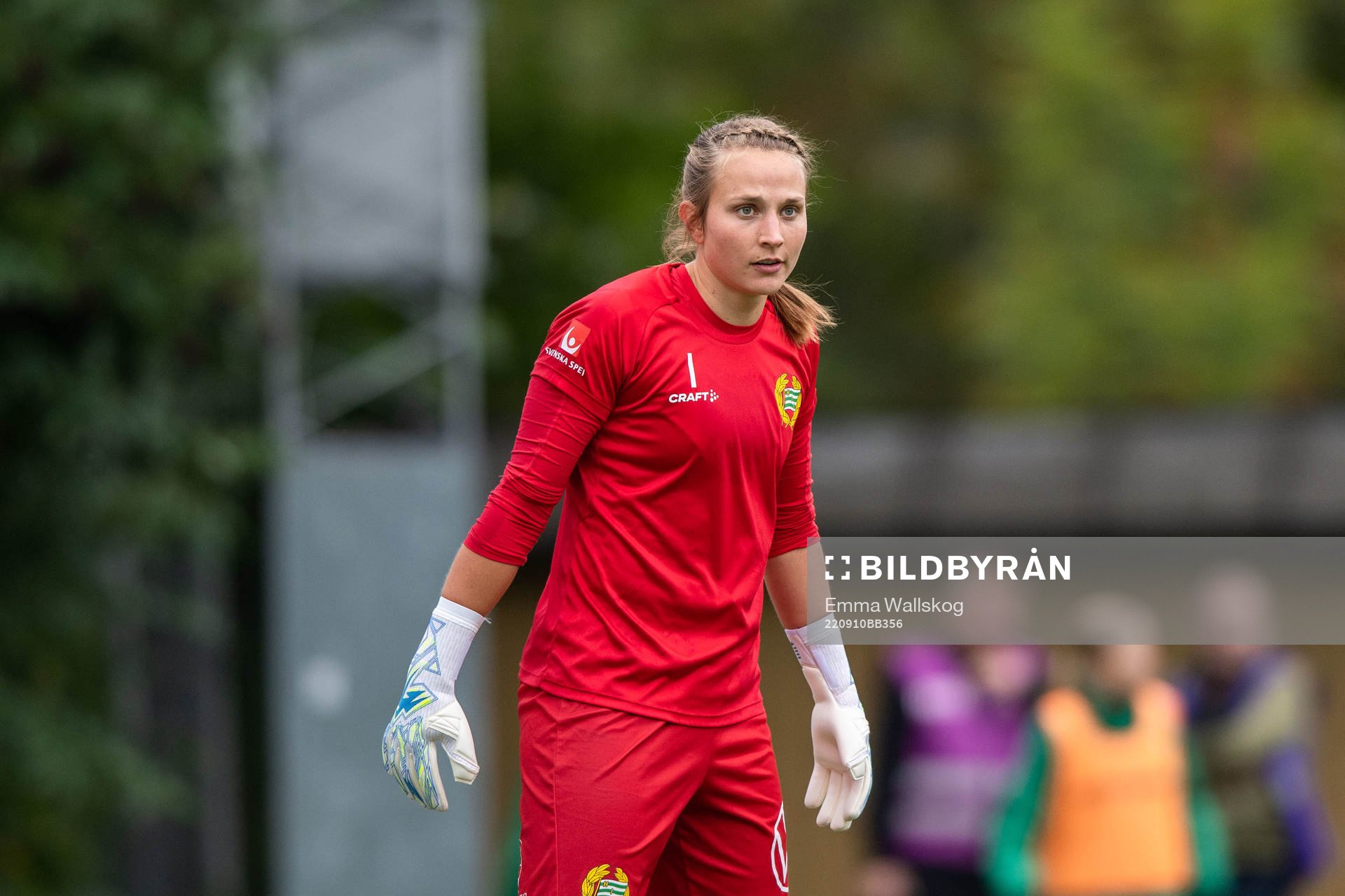 Hammarbys målvakt Anna Tamminen