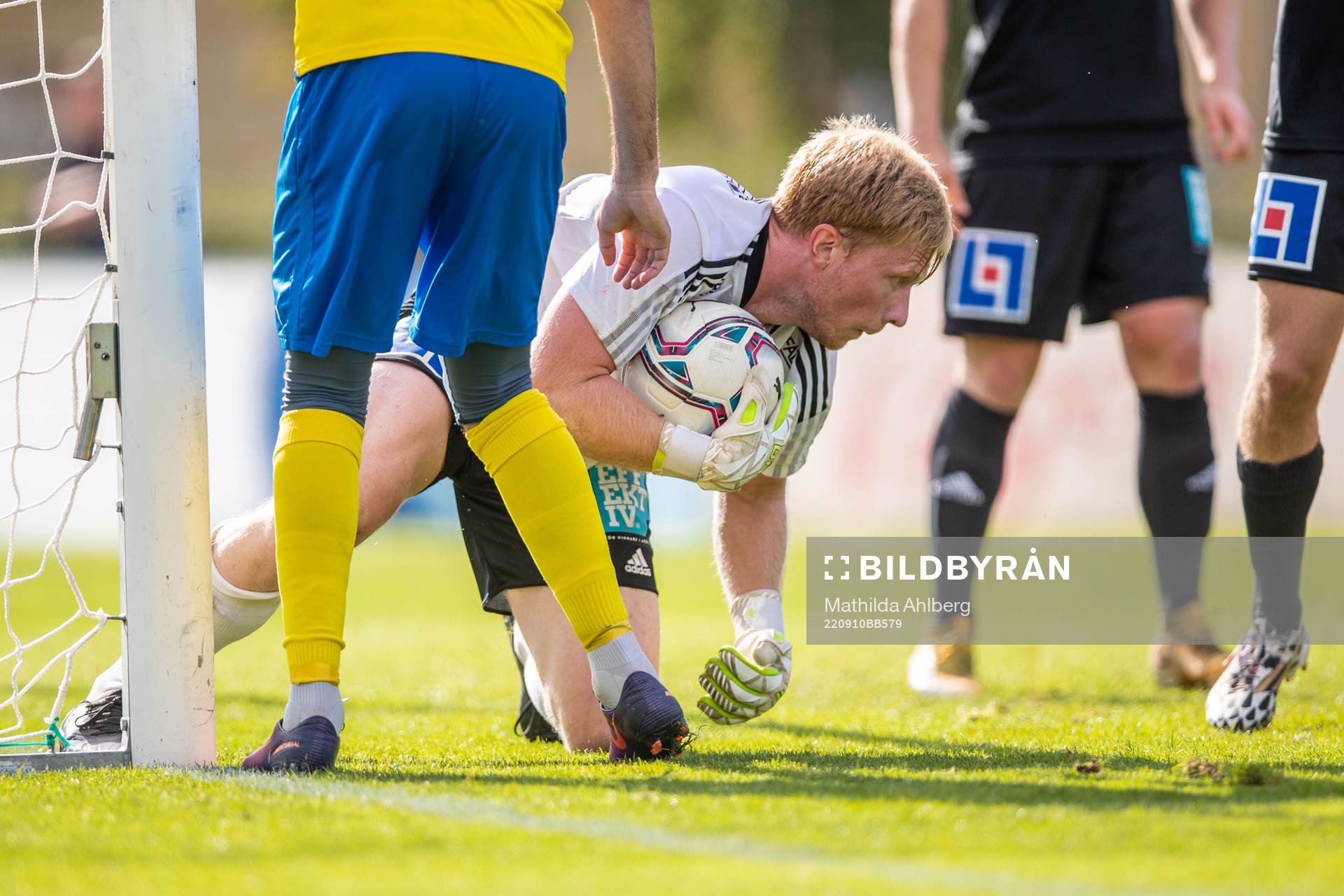 Astrios målvakt Andree Pettersson