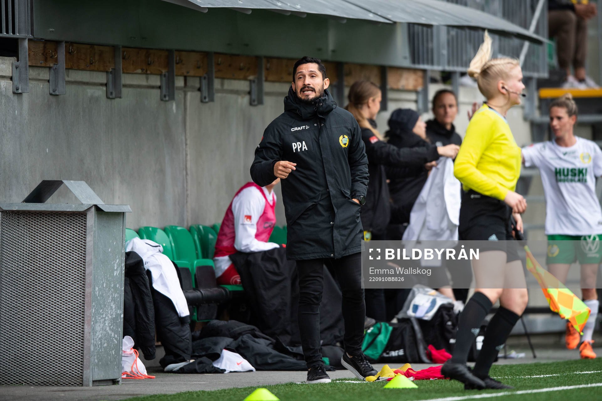 Hammarbys tränare Pablo Pinones-Arce