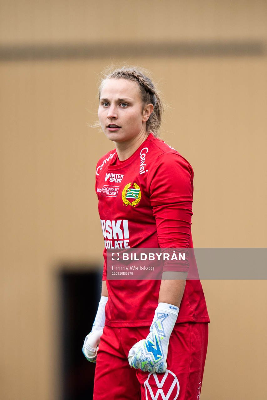 Hammarbys målvakt Anna Tamminen