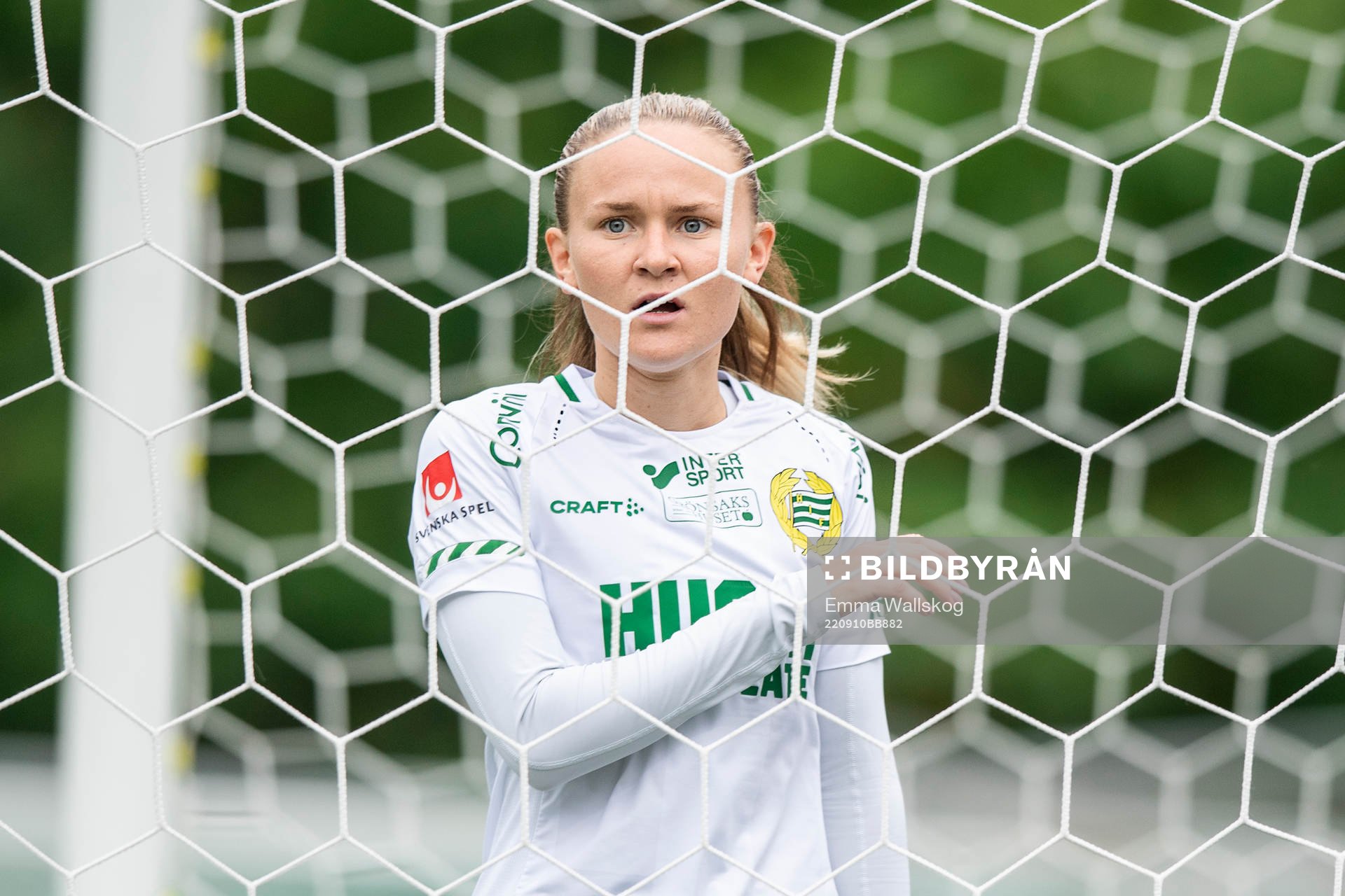 Hammarbys Matilda Vinberg deppar