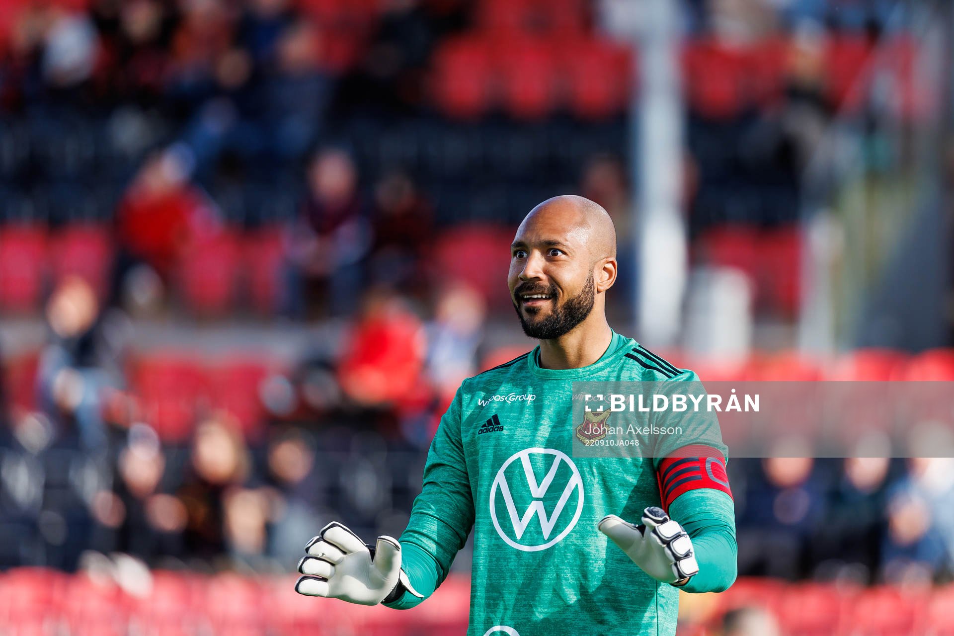 Östersunds målvakt Aly Keita