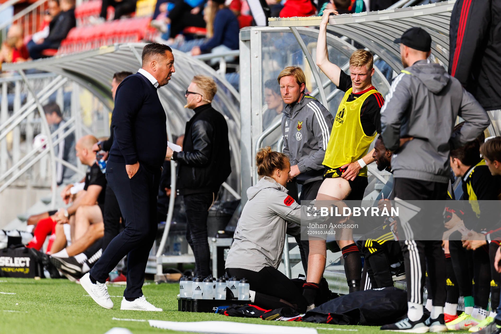 Östersunds Malcolm Stolt blir lindad