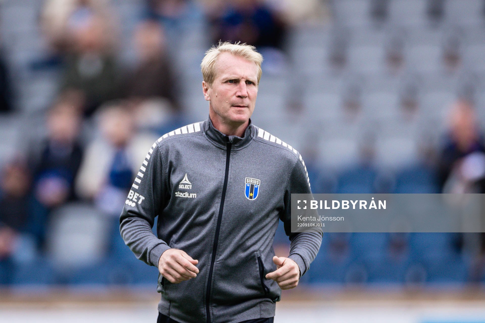 Sirius assisterande tränare Petter Hansson