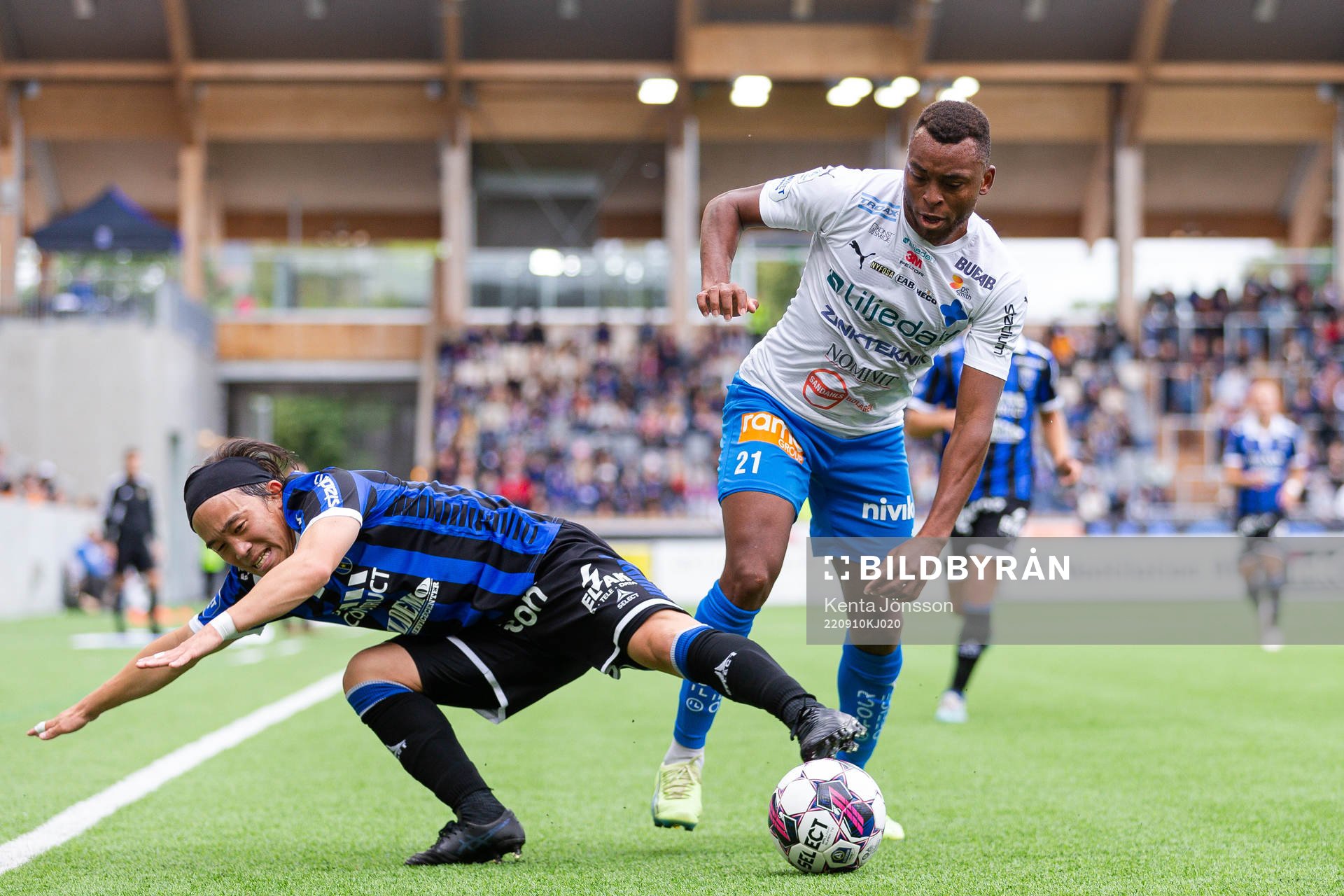 Sirius Yukiya Sugita och Värnamos Abdussalam Magashy