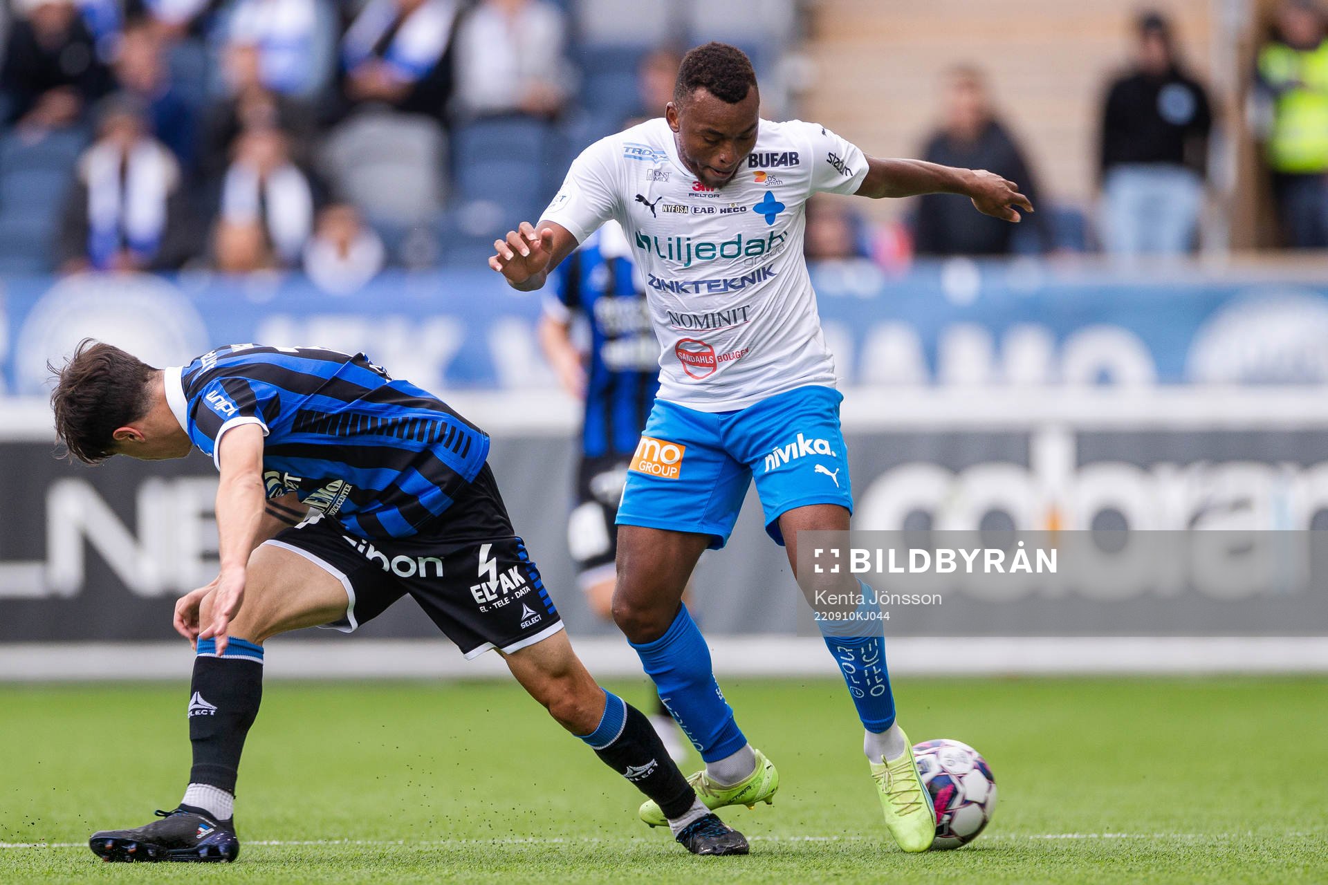 Sirius Antonio Yakoub och Värnamos Abdussalam Magashy