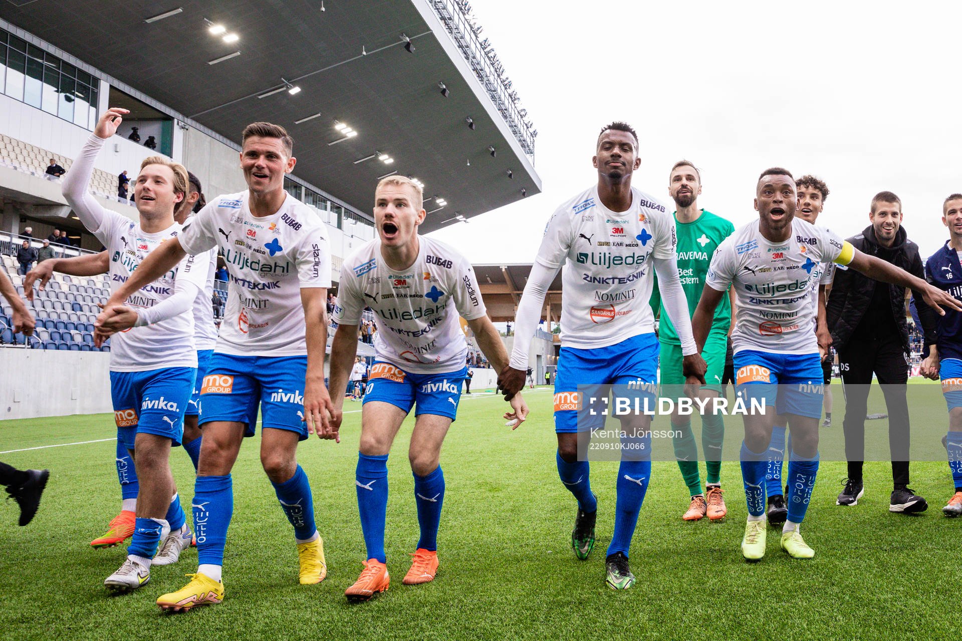 Värnamos Marcus Antonsson, Freddy Winsth, Wenderson