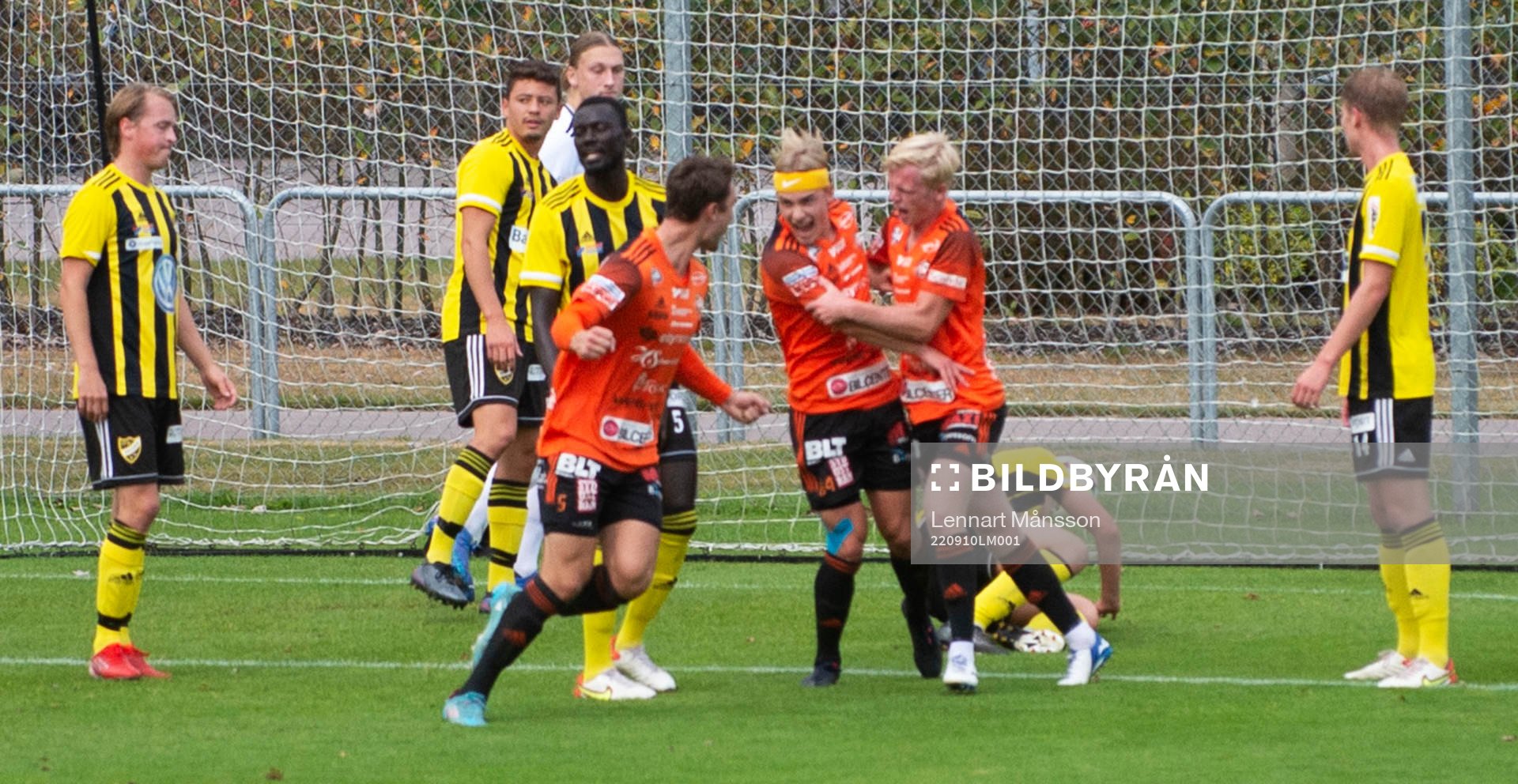Karlskrona gör 0-1 i matchen i div. 2 mellan IFK