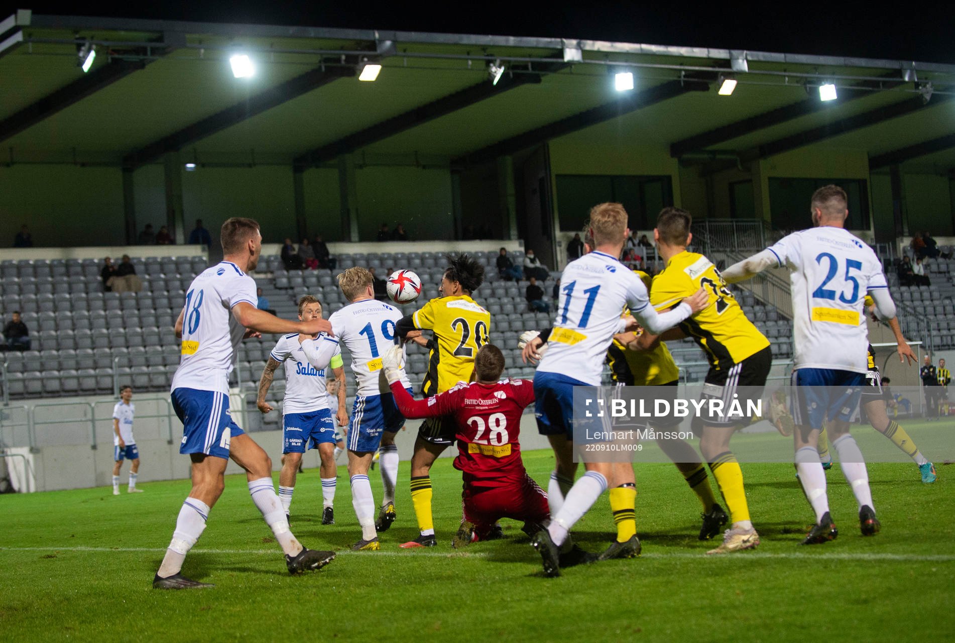 IFK Hässleholms  Mustafa Salehi i matchen i DM mellan IFK