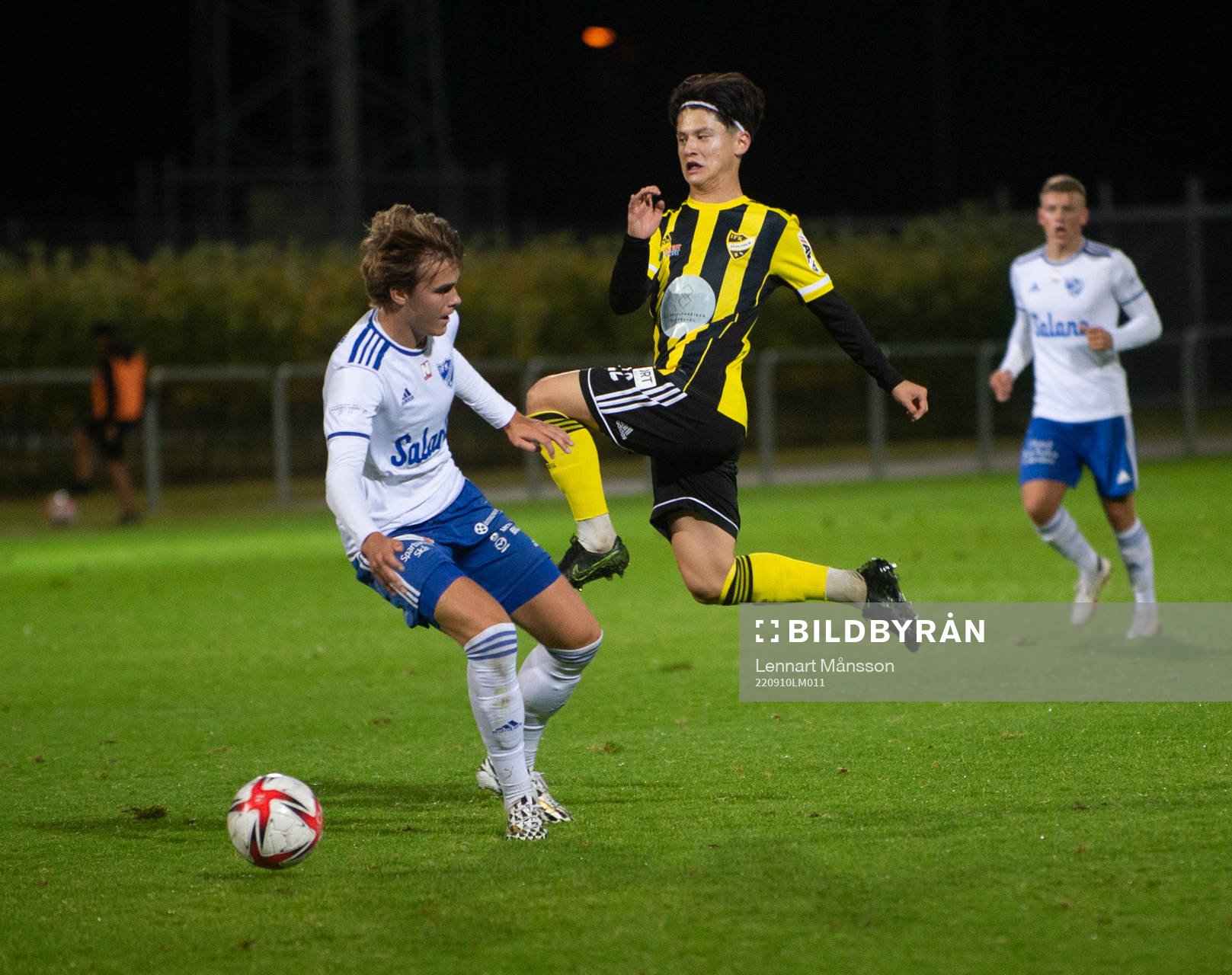 IFK Hässleholms  Meraj Haidari i matchen i DM mellan IFK