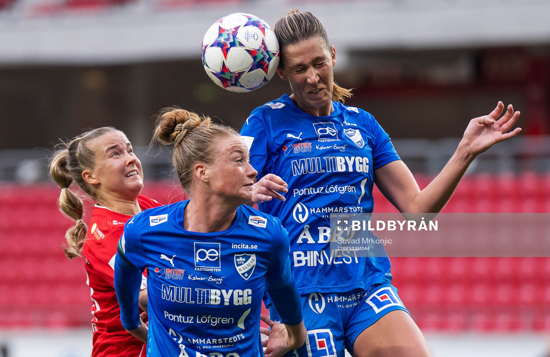 Örebros Amanda Rantanen och Kalmars Paige Culver samt