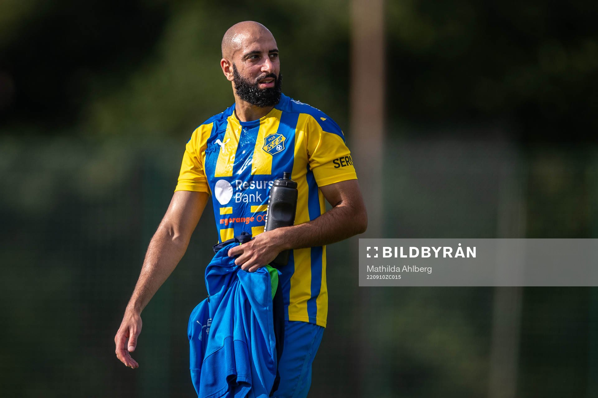 Eskilsminnes Akram Mansour deppar