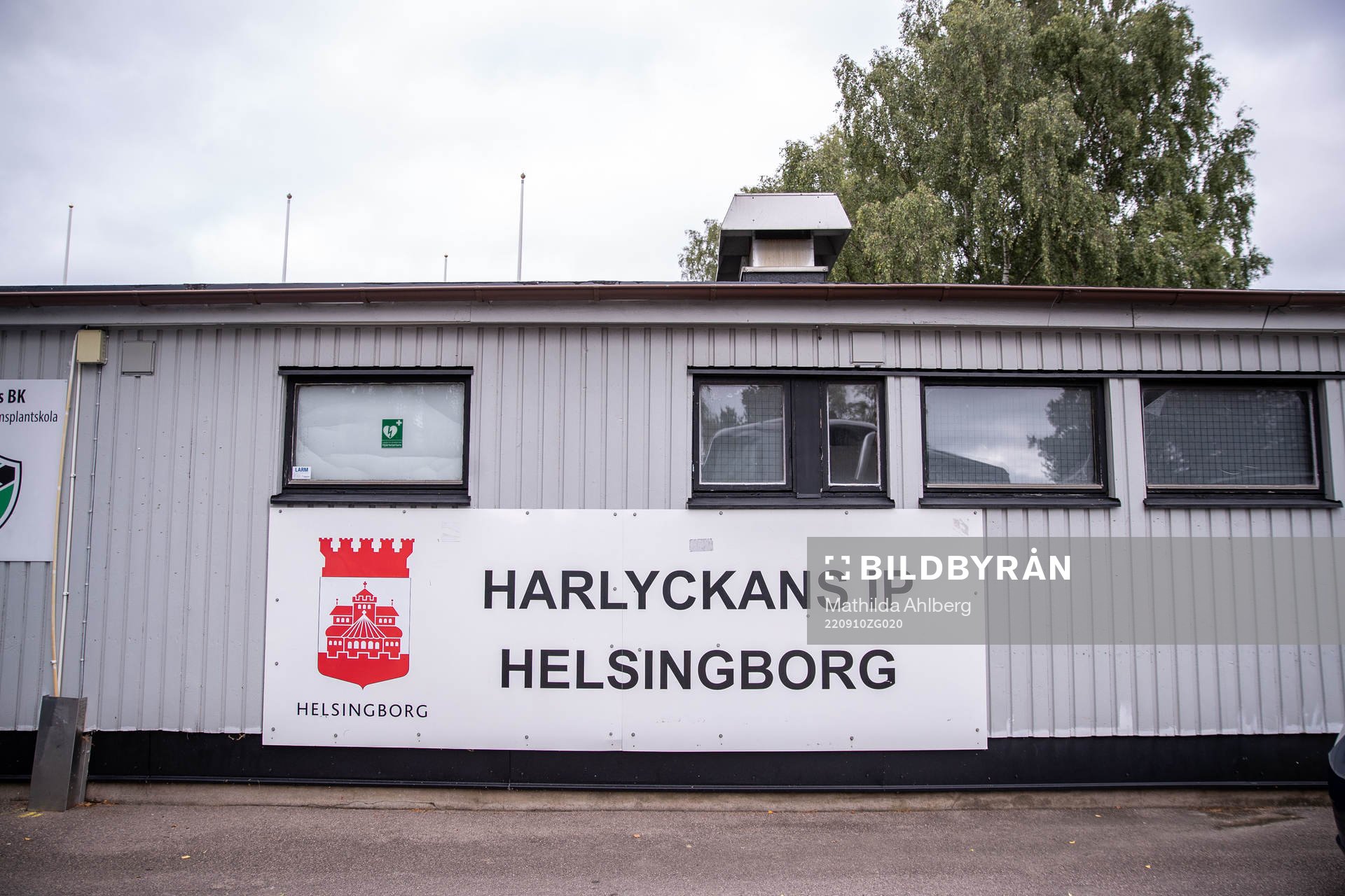 Exteriör av Harlyckans IP